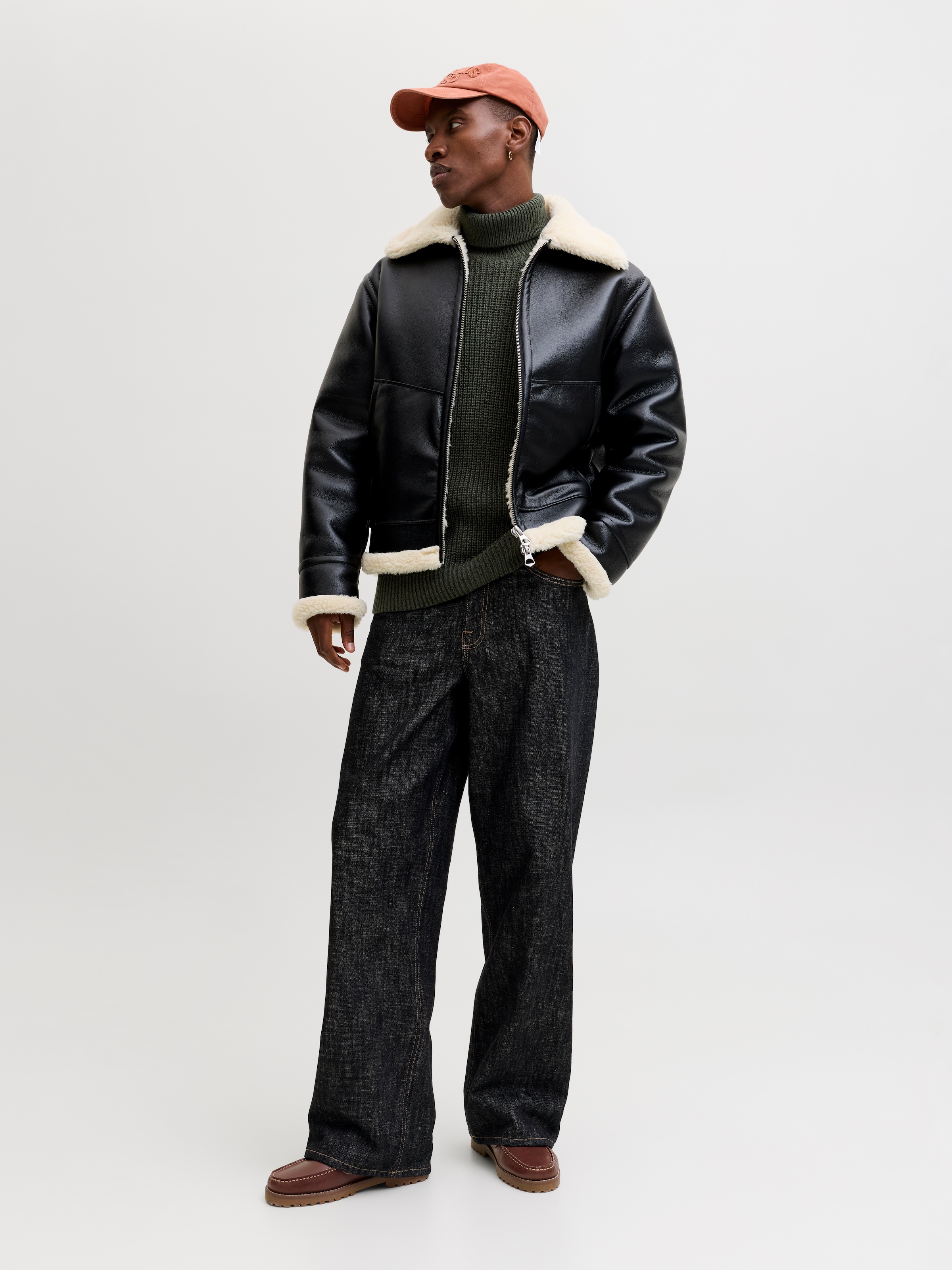 Jack & Jones Pull à col roulé »JORBLEECKER KNIT ROLL NECK BF«