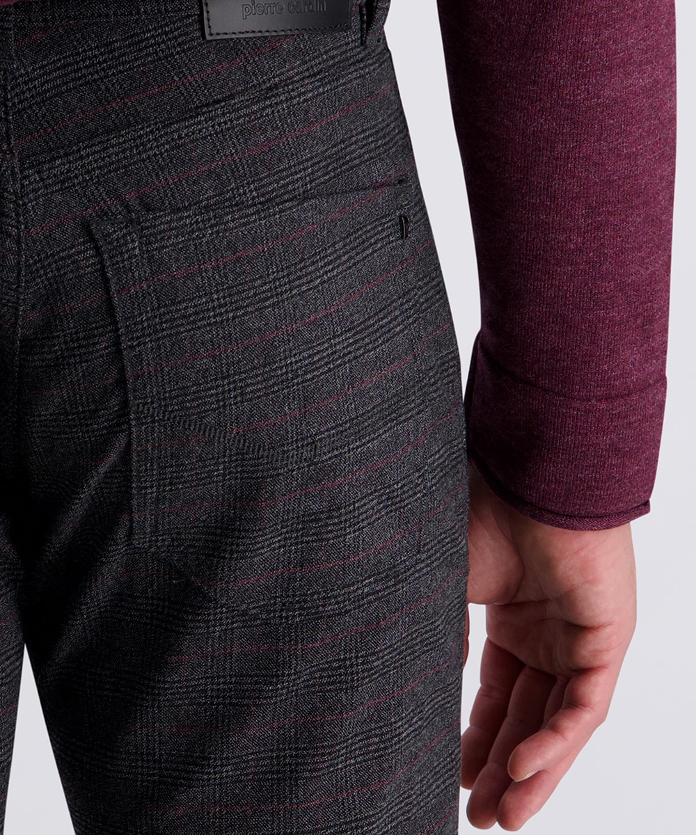 Pierre Cardin Pantalon 5 poches »PC-Lyon«  fein gemusterst