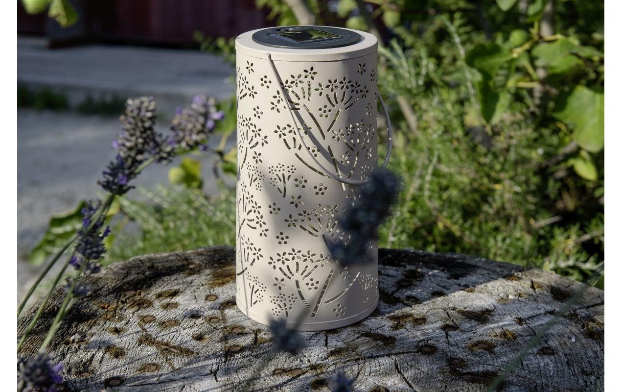 STT LED Laterne »Solar Flowery Lantern« Warmweiss Dekolicht zum Aufstellen oder Aufhängen