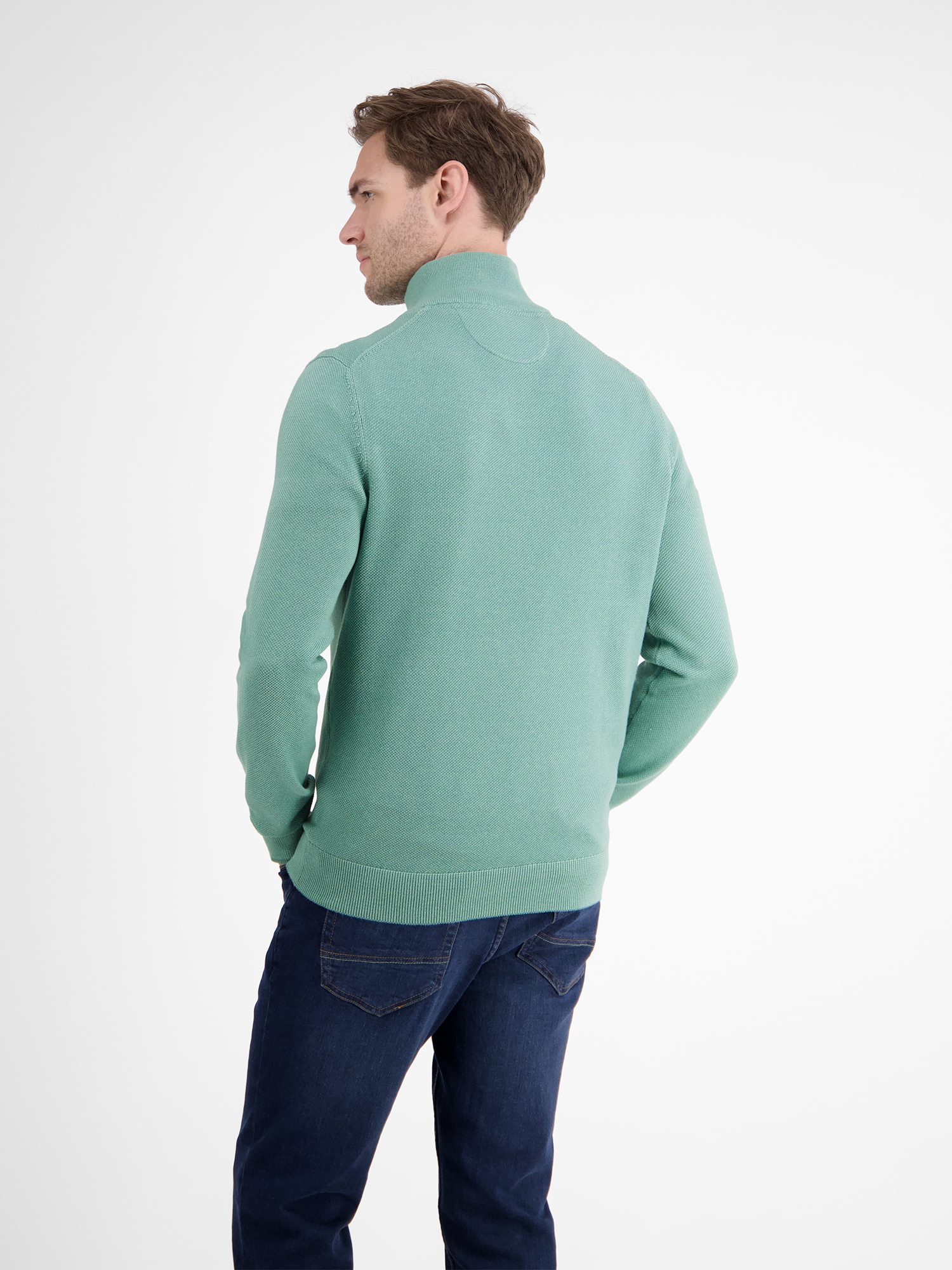 LERROS Troyer »LERROS Herren Stricktroyer in lebendiger Optik«