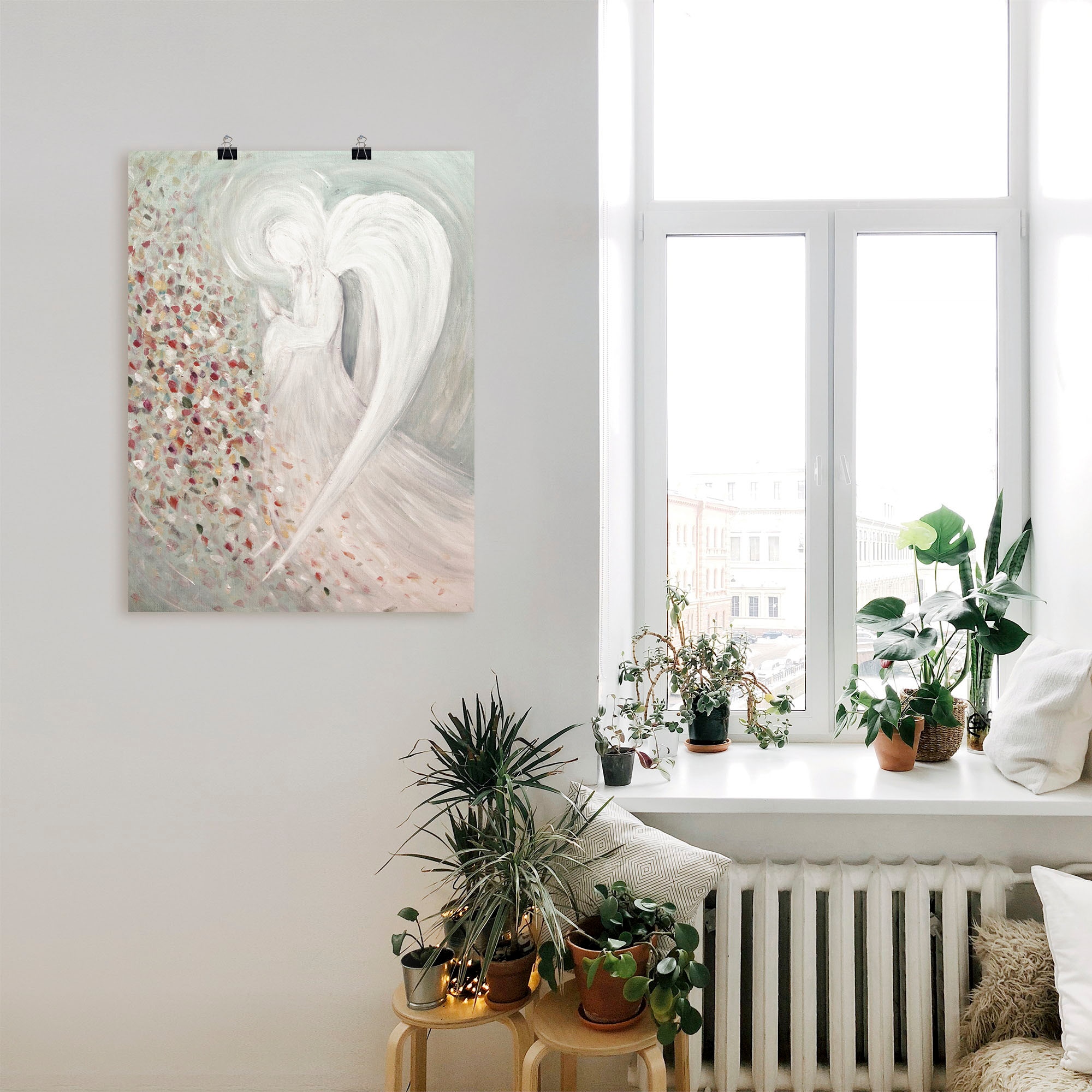 Artland Fresque murale »Engelbild I« 1 cuis tlg. als Leinwandbild, Poster in verschied. Grössen