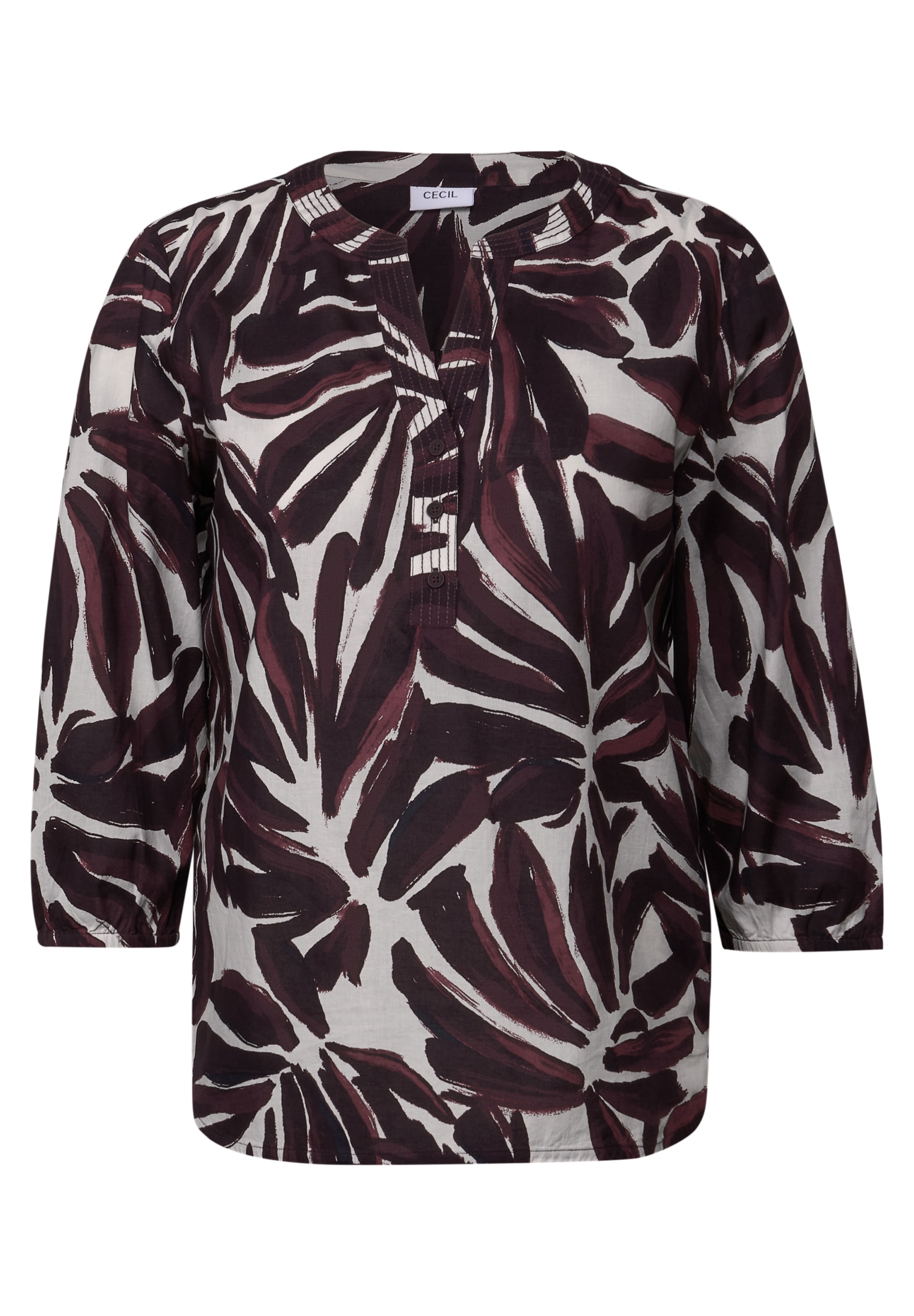 Cecil Blouse classique mit All-Over Print
