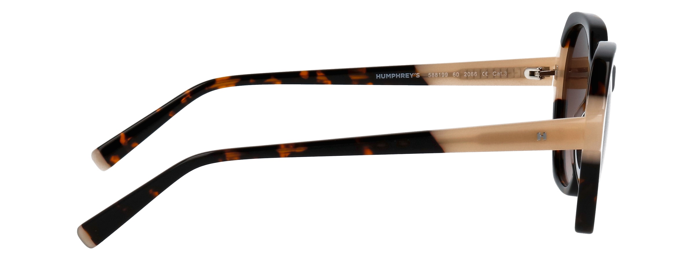 HUMPHREY´S eyewear Lunettes de soleil »Modell 588199« Form Feminin, Logoschriftzug auf Bügel, Kunststofffassung