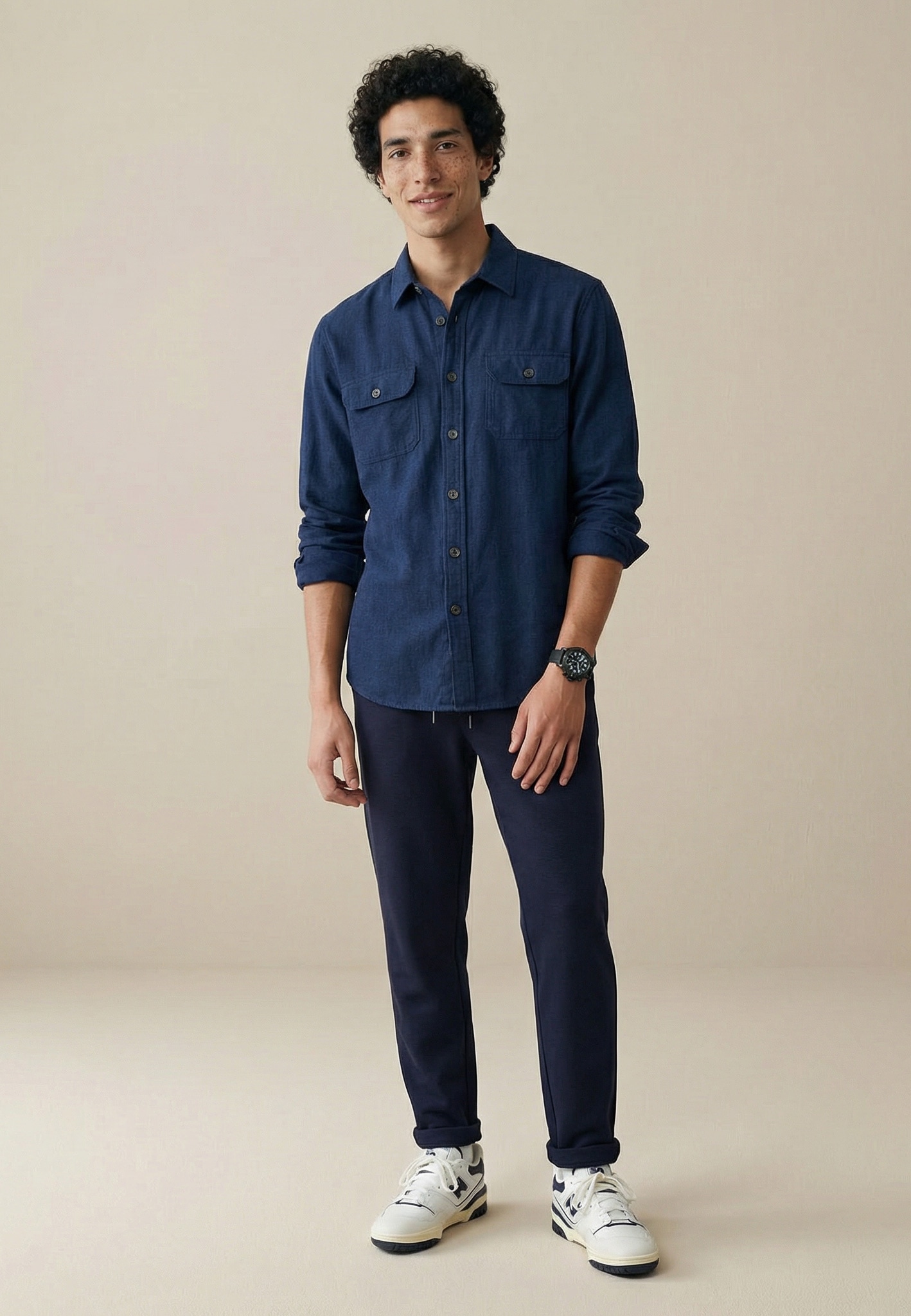 FYNCH-HATTON Veste chemise avec poches poitrines