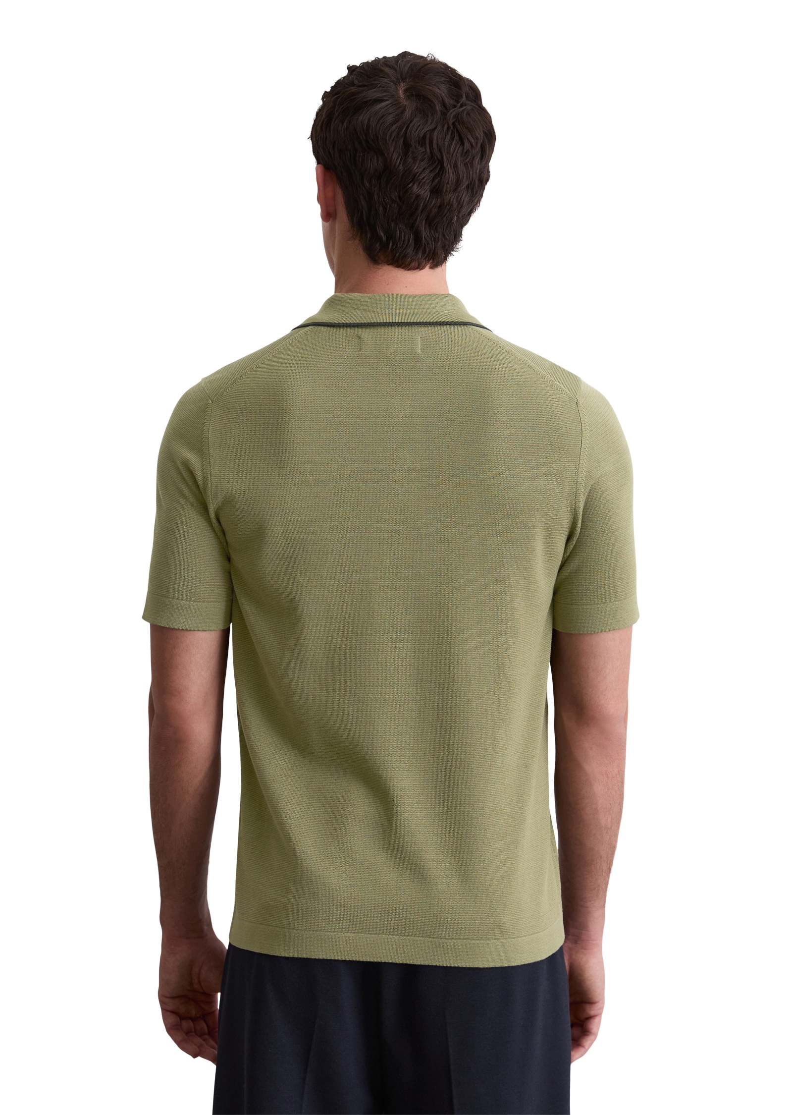 Marc O'Polo Poloshirt »DFB Travel Collection« aus Strick,  aus reiner Bio-Baumwolle, regular fit