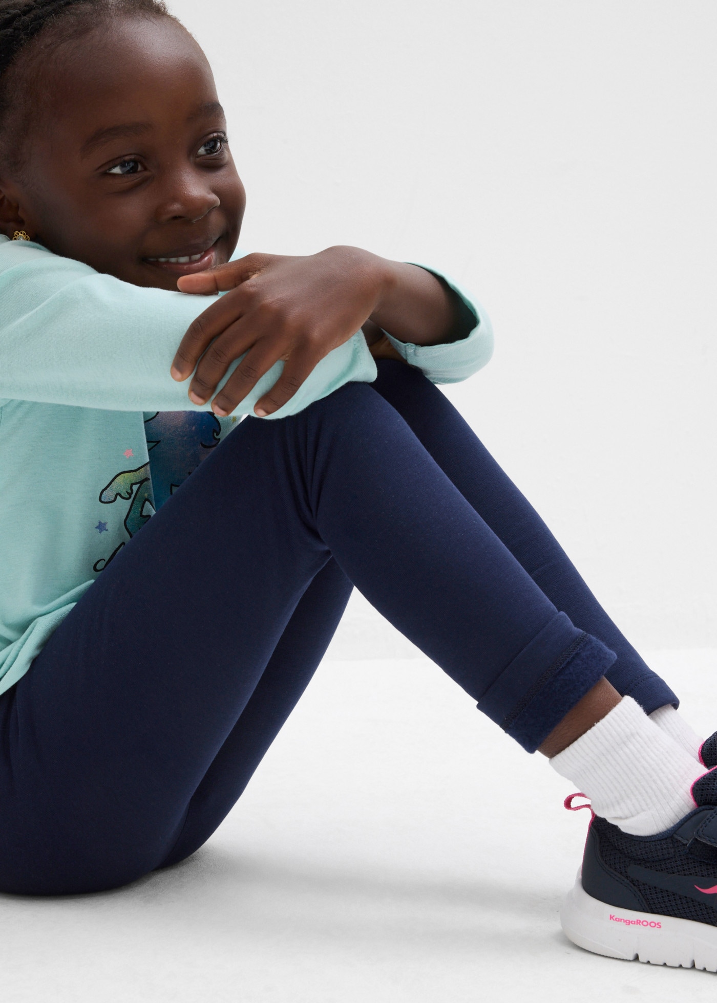 bonprix Leggings thermiques  pour enfants, avec élastique
