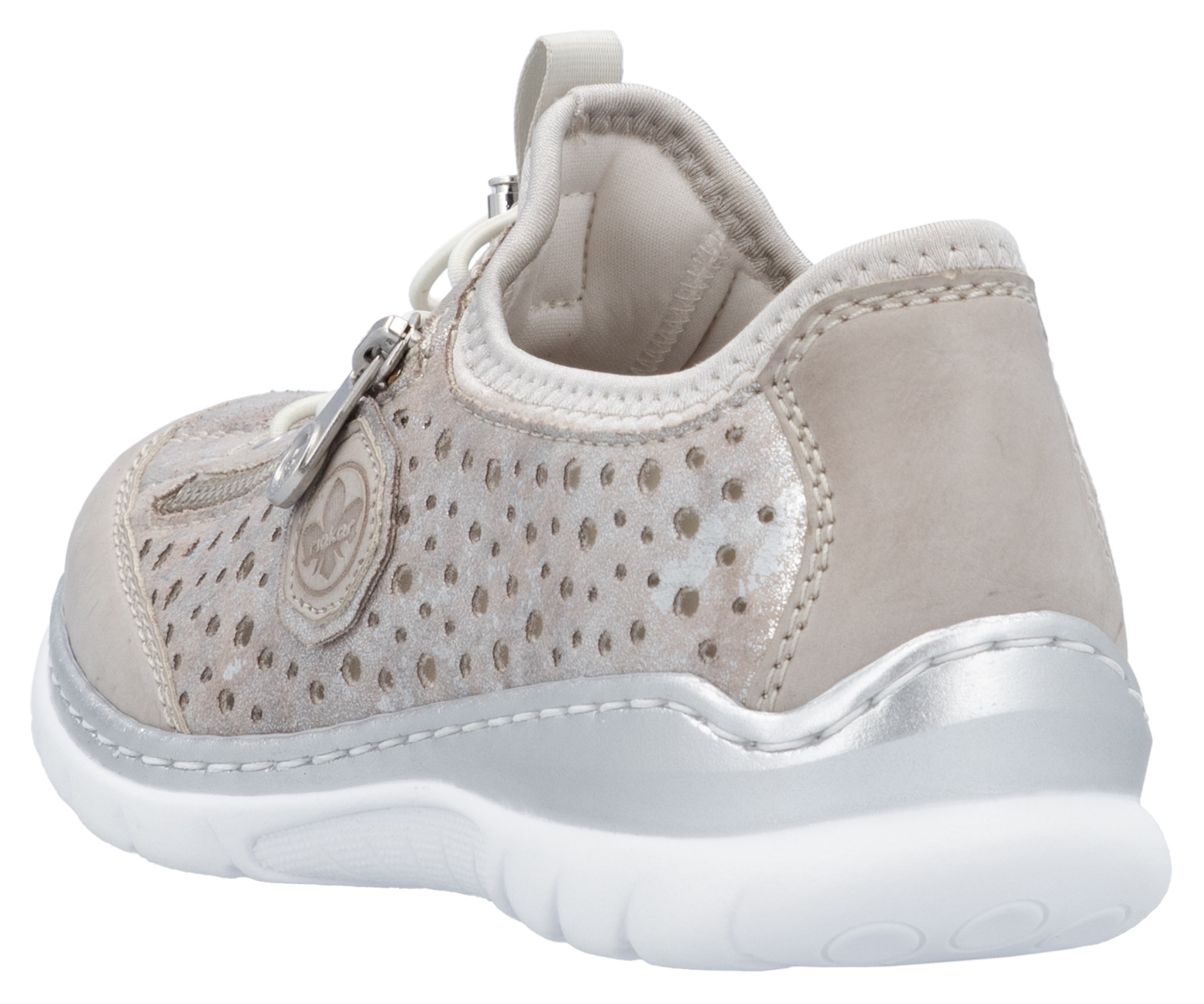 Rieker Baskets slip-on  , Schlupfschuh, Freizeitschuh, Halbschuh mit Schnellverschluss