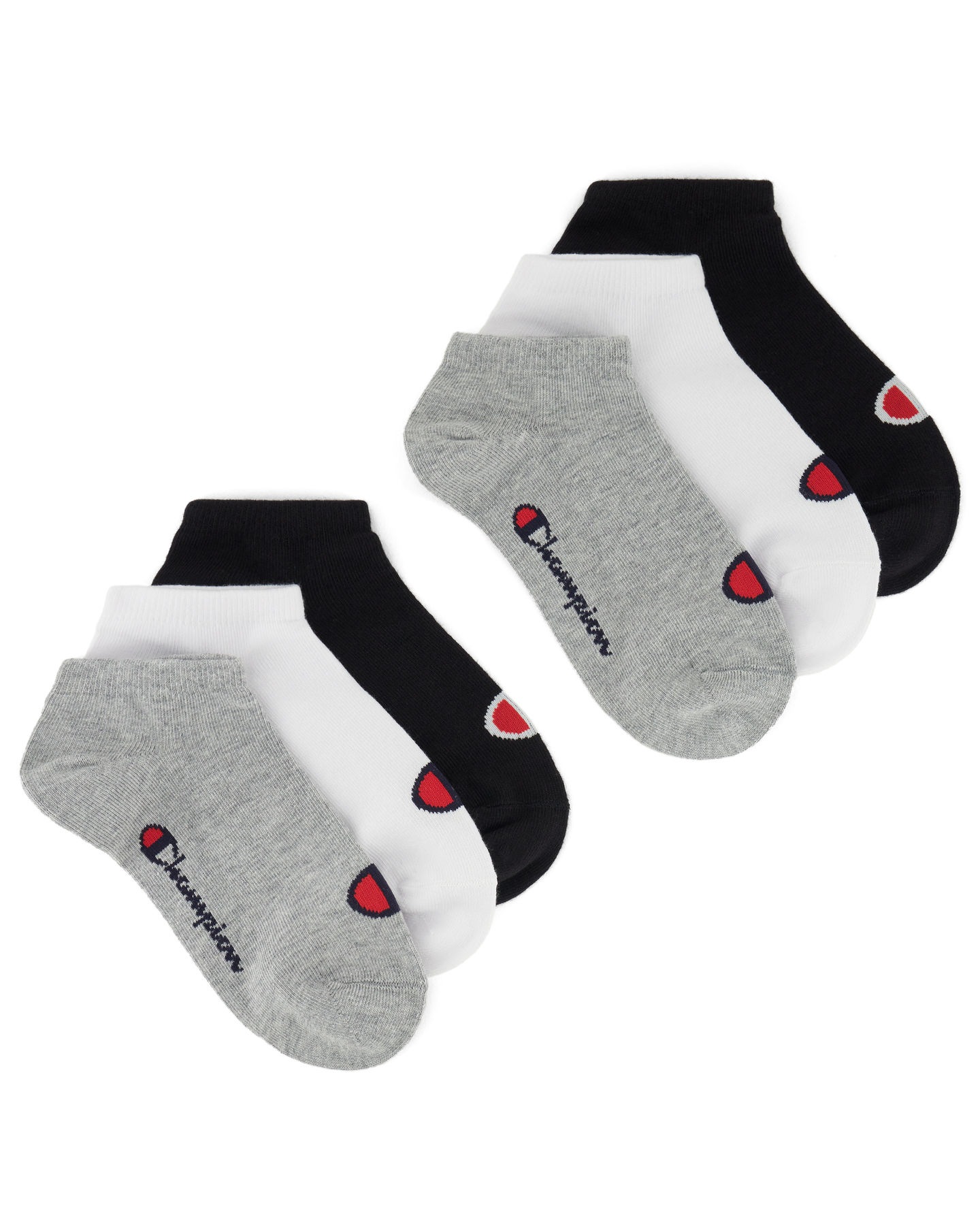 Champion Chaussettes courtes »6 Pack Quarter Socks« Set, 6 cuis tlg. für Kinder, sportlicher Look, aus Baumwollmischung