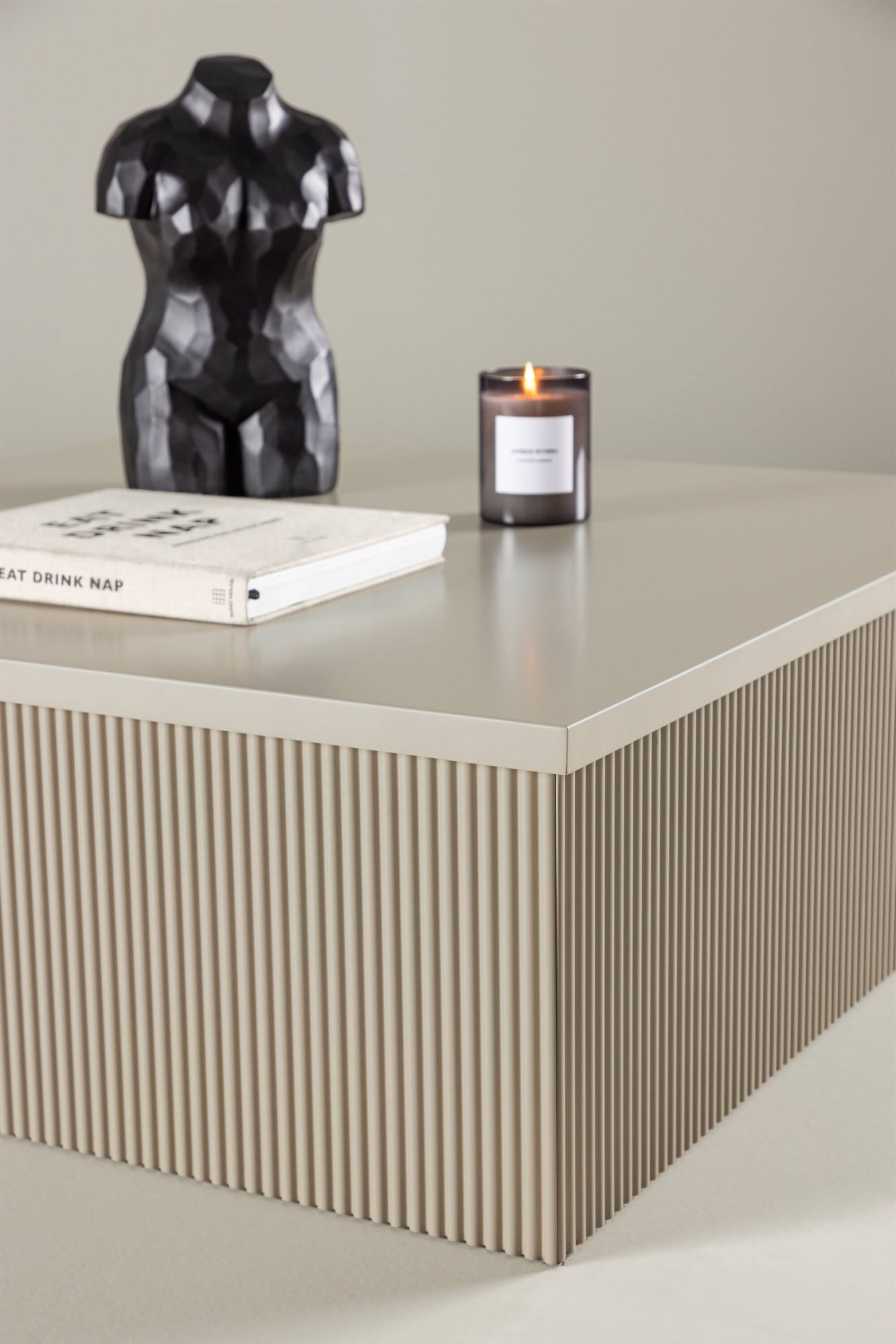 Venture Home Table basse »Lenox, quadratischer Lounge-Couchtisch, 90 × 90 cm« Table basse, MDF, carrée, basse, spacieuse, accueillante
