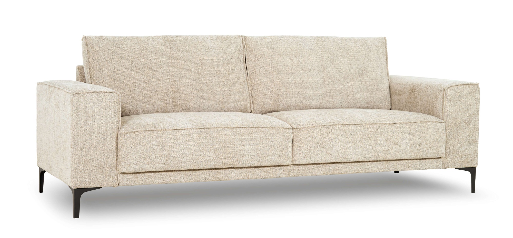 GOODproduct 3-Sitzer »OLAND, B: 224 cm - Skandi-Design, Chenille-Bezug« Struktur, Flachgewebe, Luxus-Microfaser, Boucle