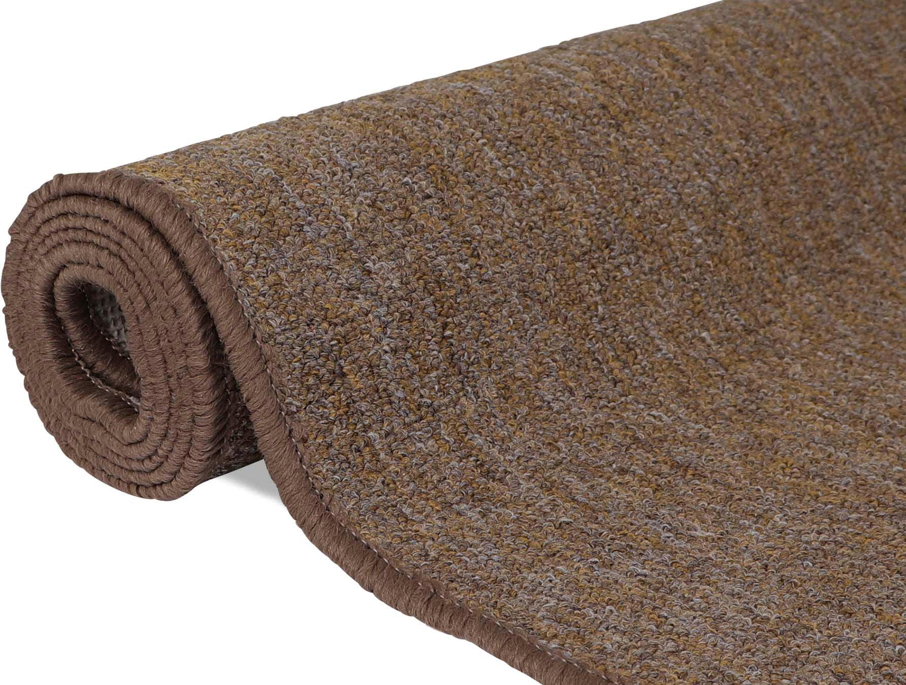 Primaflor-Ideen in Textil Teppich »MACAO, Made in Netherlands« rechteckig 5 mm Höhe Uni Farben, ideal im Wohnzimmer & Schlafzimmer