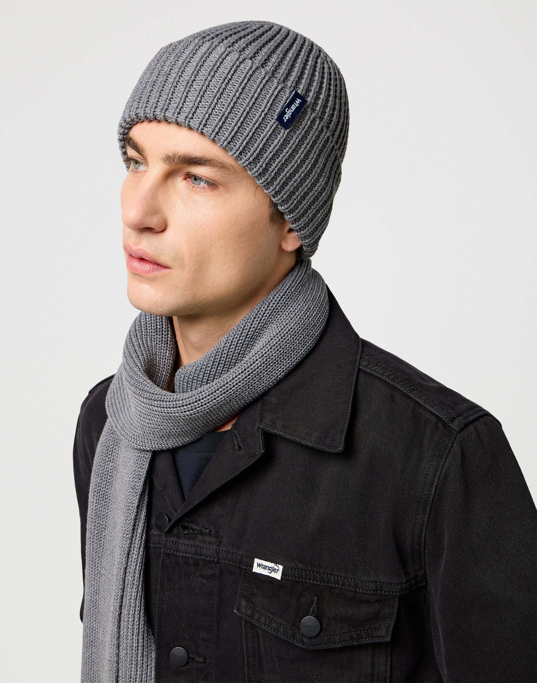 Wrangler Écharpe »WRANGLER Set Scarf Beanie Set«