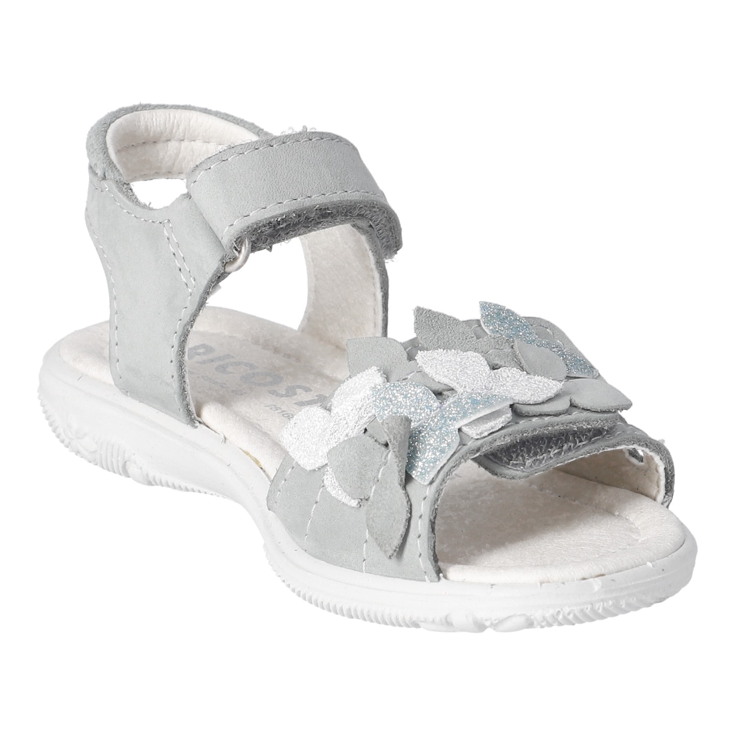 Ricosta Sandale »Mirella«  Klettschuh mit Verzierung, Grössenschablone zum Download