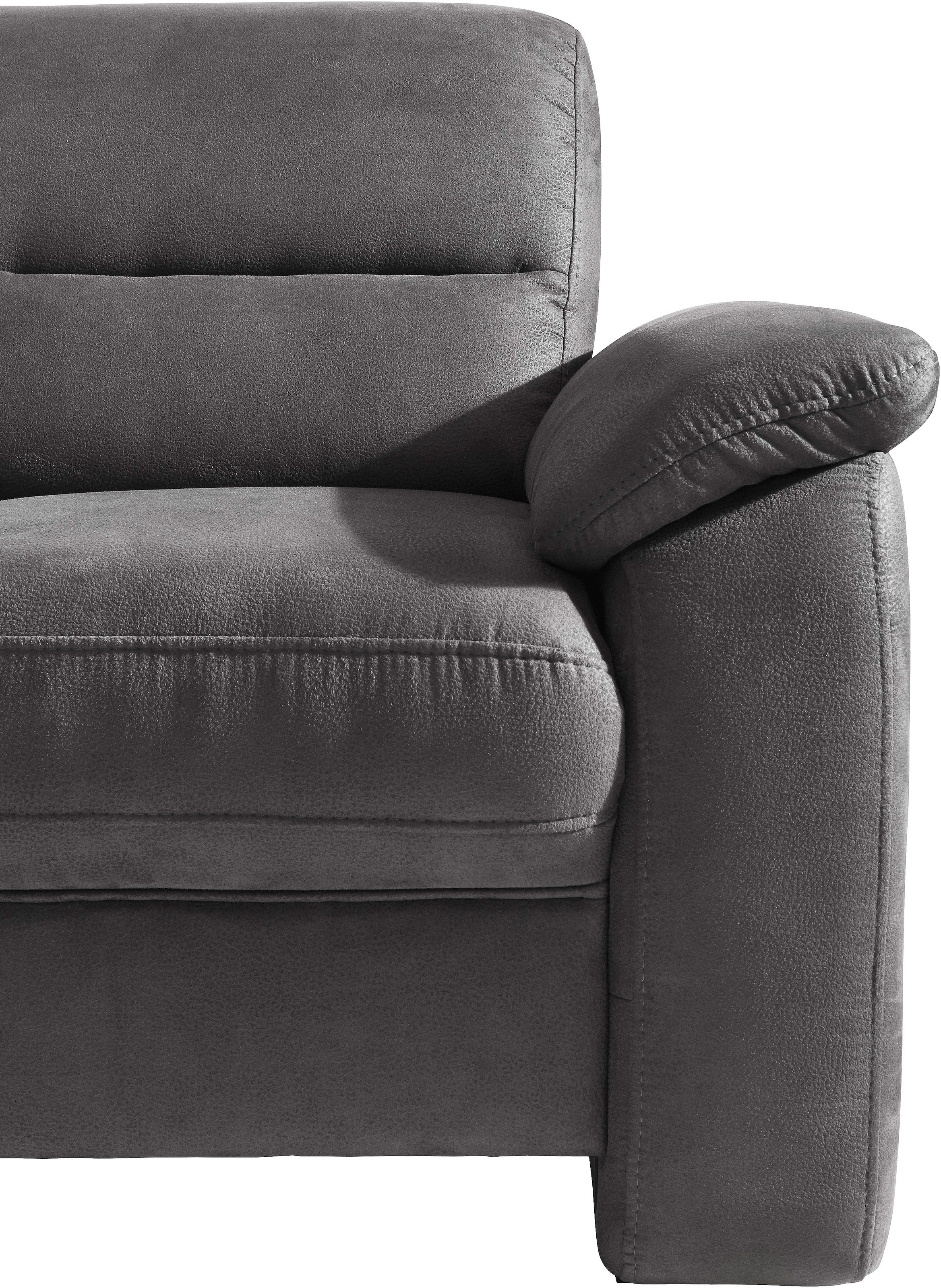 sit&more Paysage de salon »Top Ascara U-Form« inklusive Boxspring/Federkern-Polsterung, wahlweise mit Bettfunktion