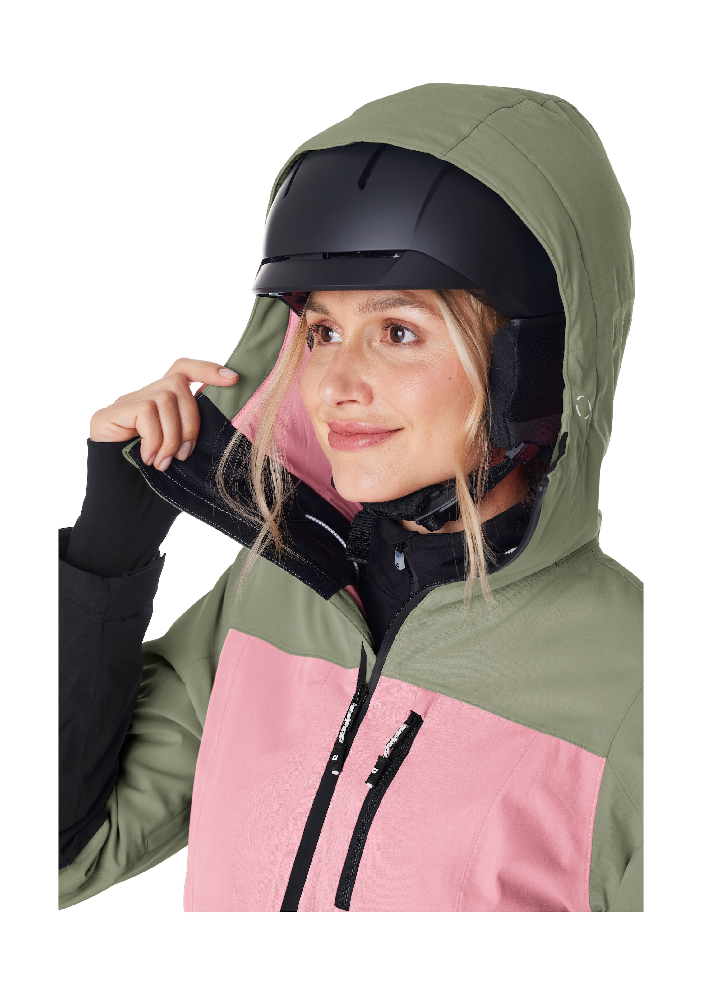 Killtec Veste de ski »KSW 277 WMN SKI JCKT« Veste femme imperméable avec pare-neige, réglable et respirante