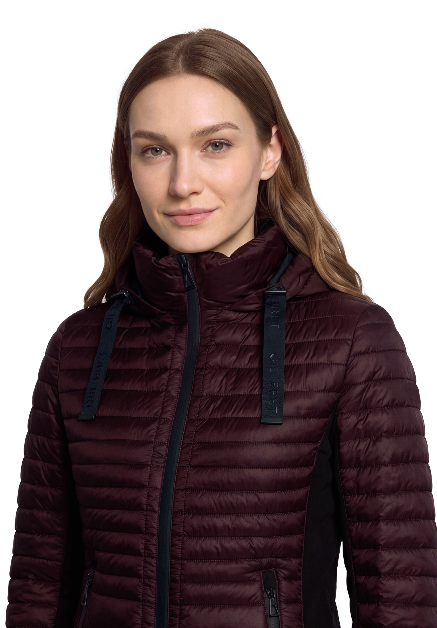 Gil Bret Steppjacke mit Kapuze mit Kapuze