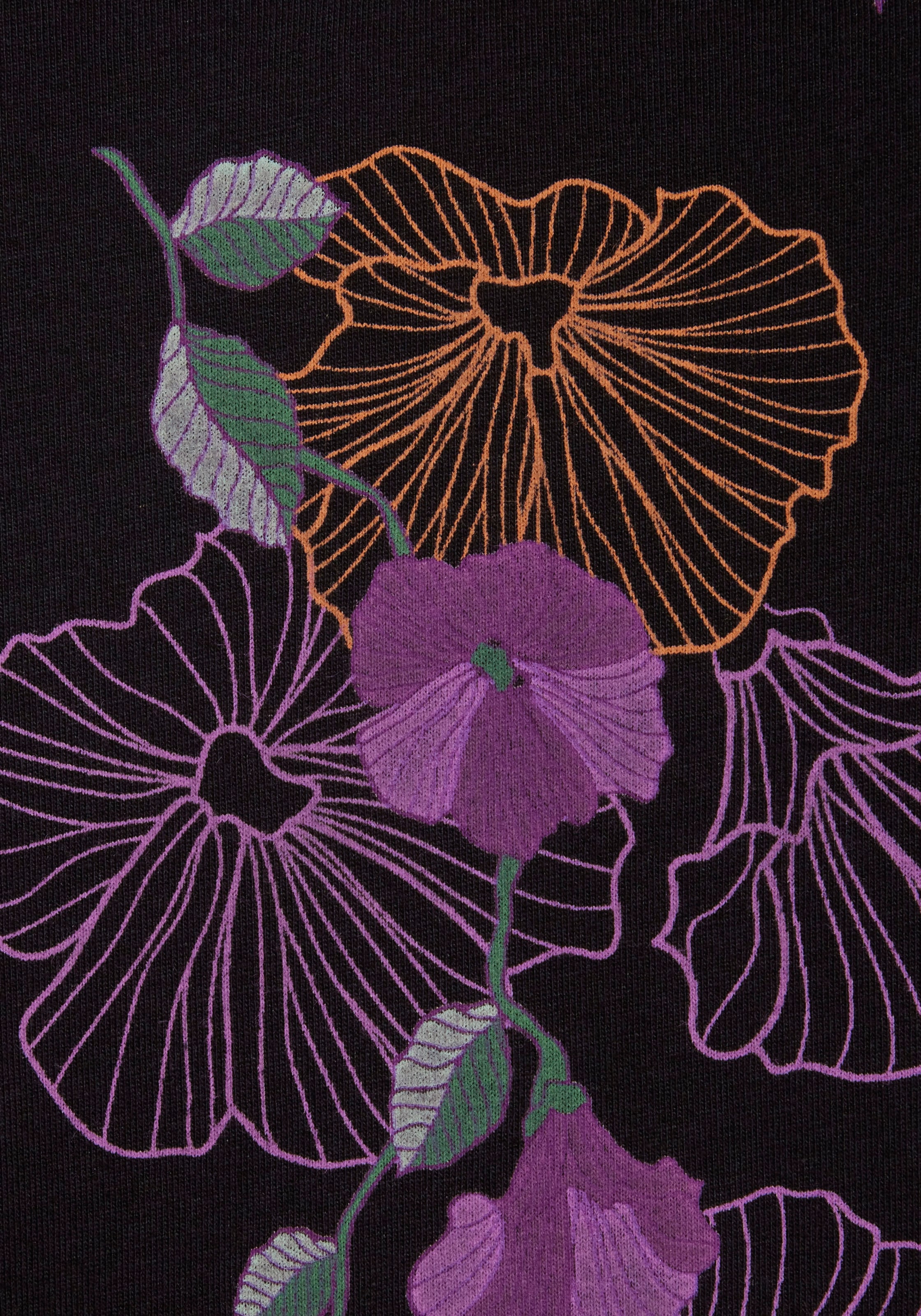 Vivance Dreams Negligé mit Blumen-Druck