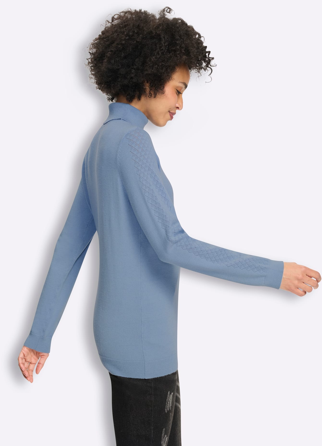 heine Pull à col roulé »Rollkragen-Pullover«