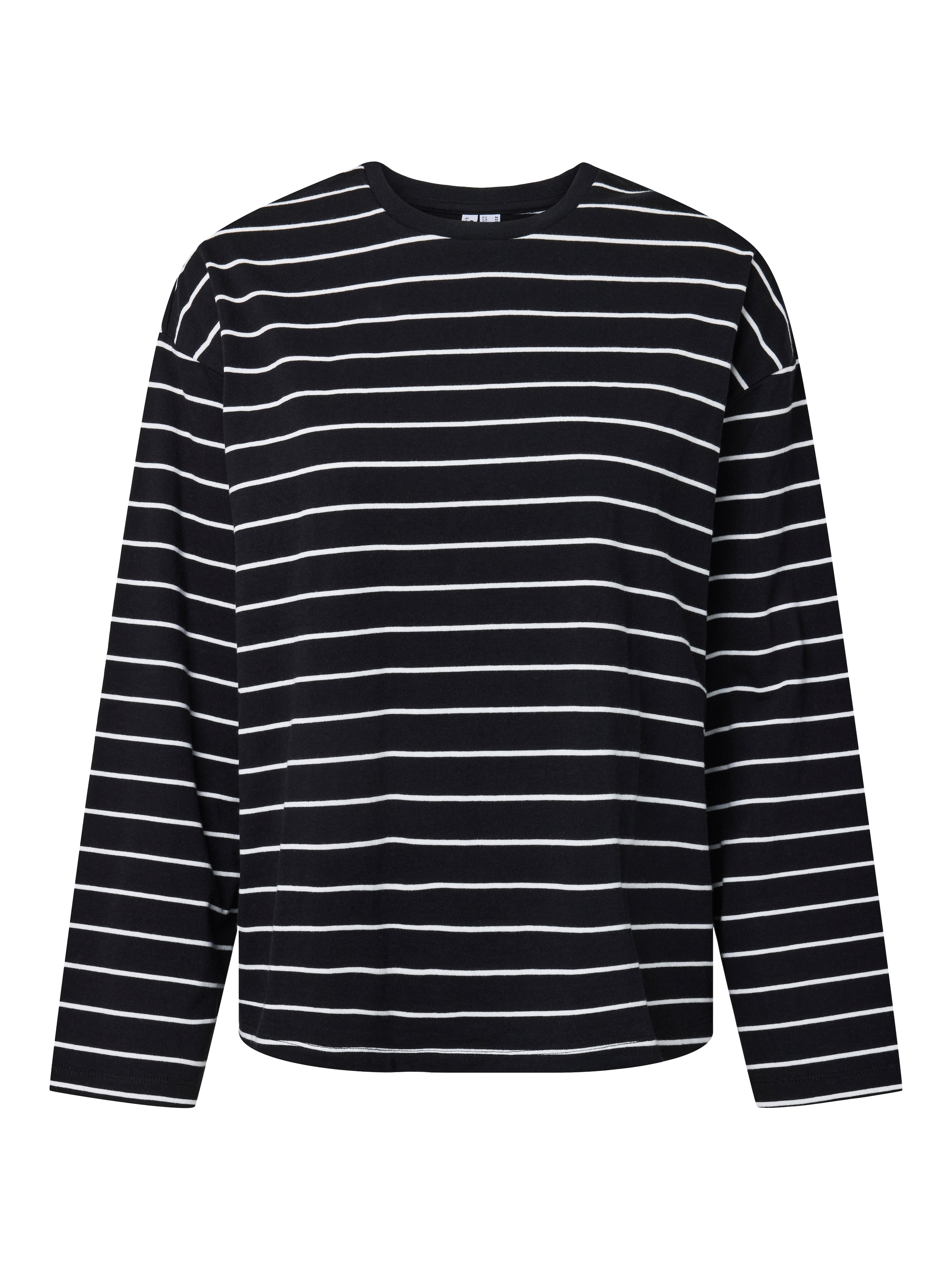 pieces Langarmshirt »PCSADIE LS TOP JRS NOOS« Baumwollmischung, oversize