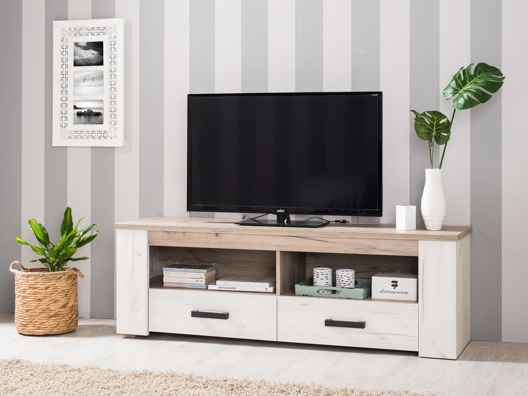 Home affaire Table basse »Kent TV-Lowboard« Meuble TV, largeur 151,5 cm