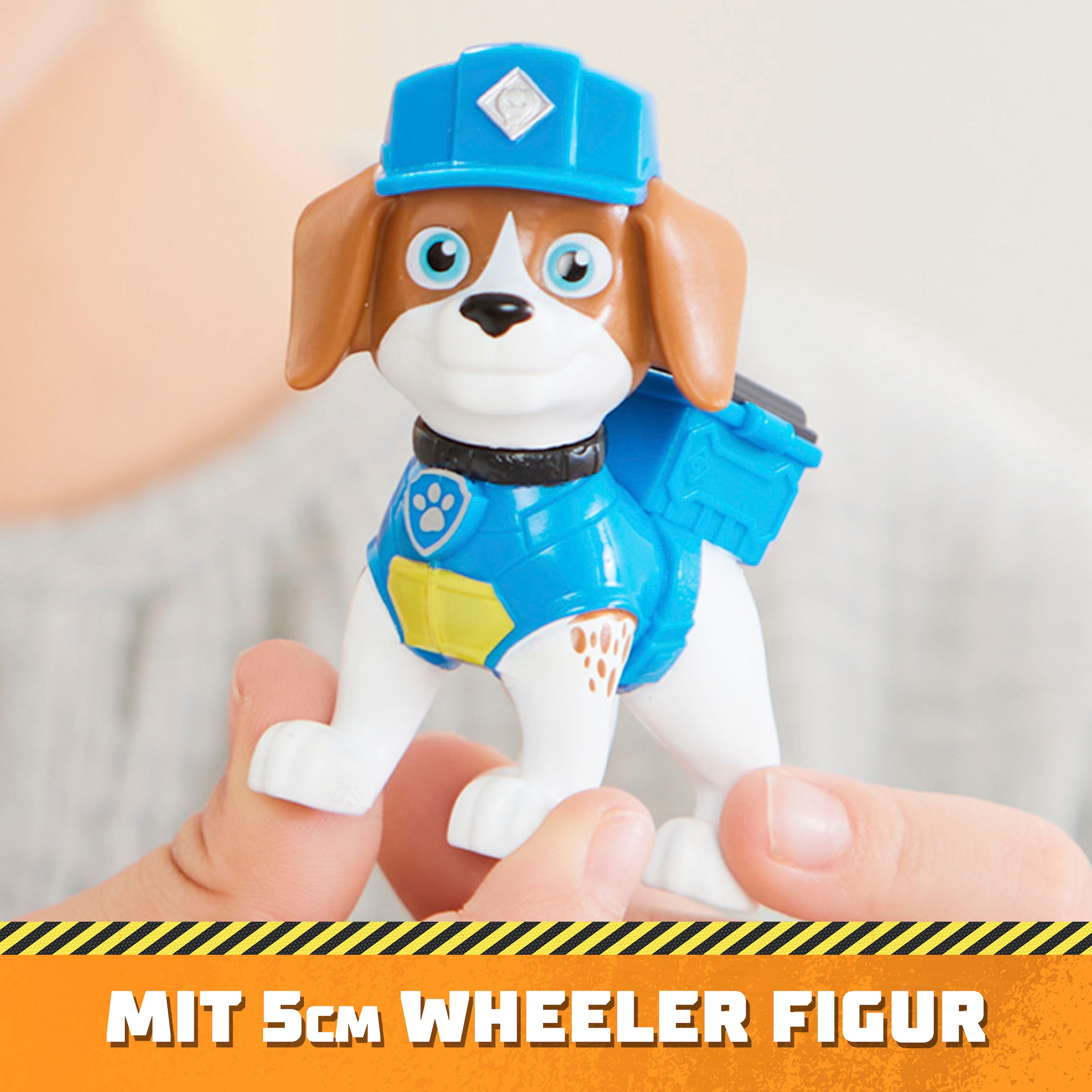 Spin Master Voiture-jouet »Rubble & Crew - Core Vehicle Solid Wheeler«