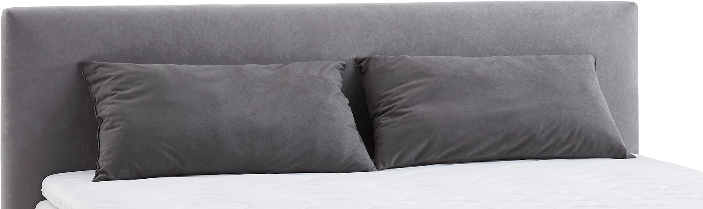 Westfalia Schlafkomfort Lit boxspring »Ambiente, wahlweise in verschiedenen Grössen & Farben« in verschiedenen Härtegraden, wahlweise mit Topper