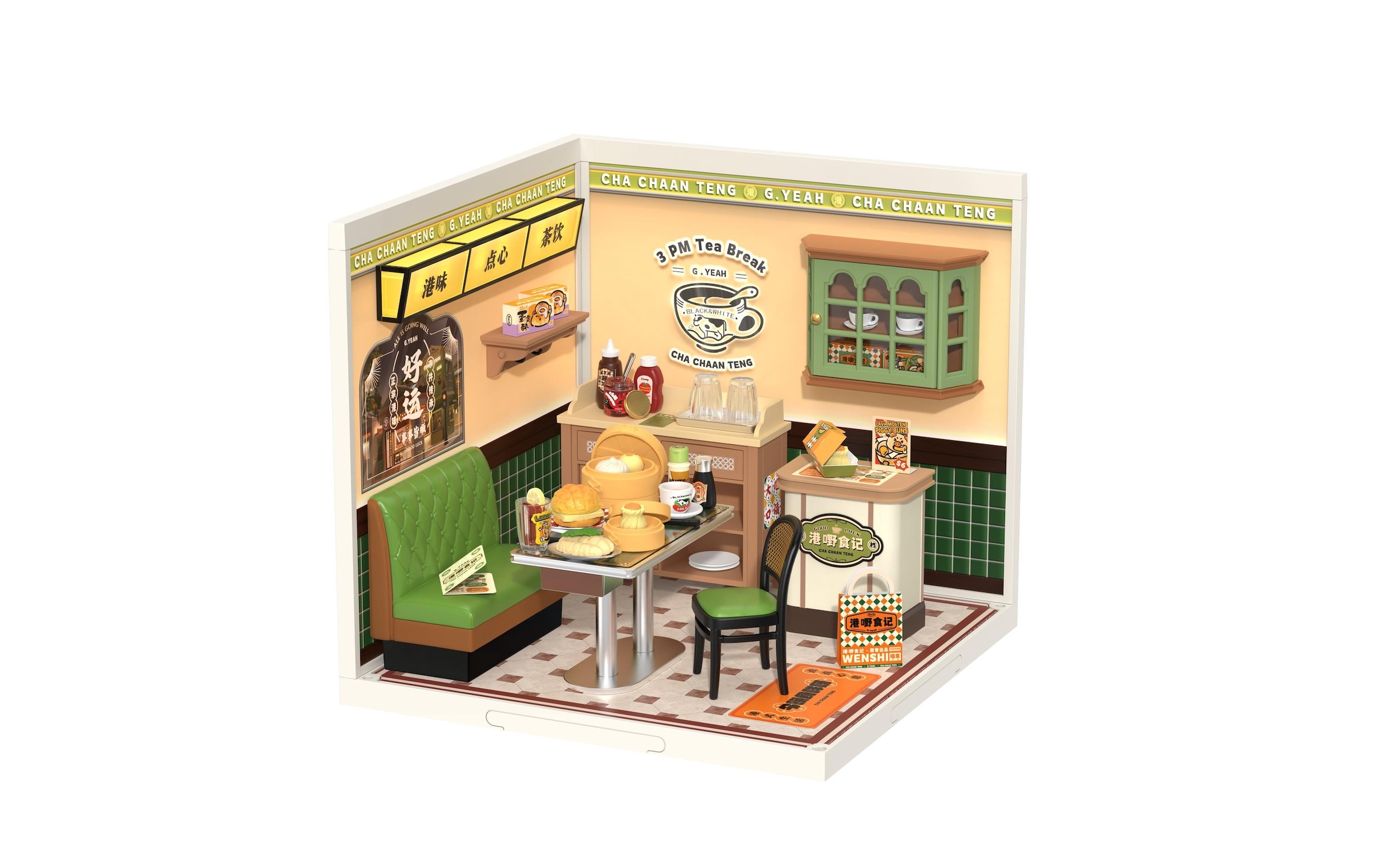   Modellbausatz »RoboTime Hong Kong Bites Cafe«