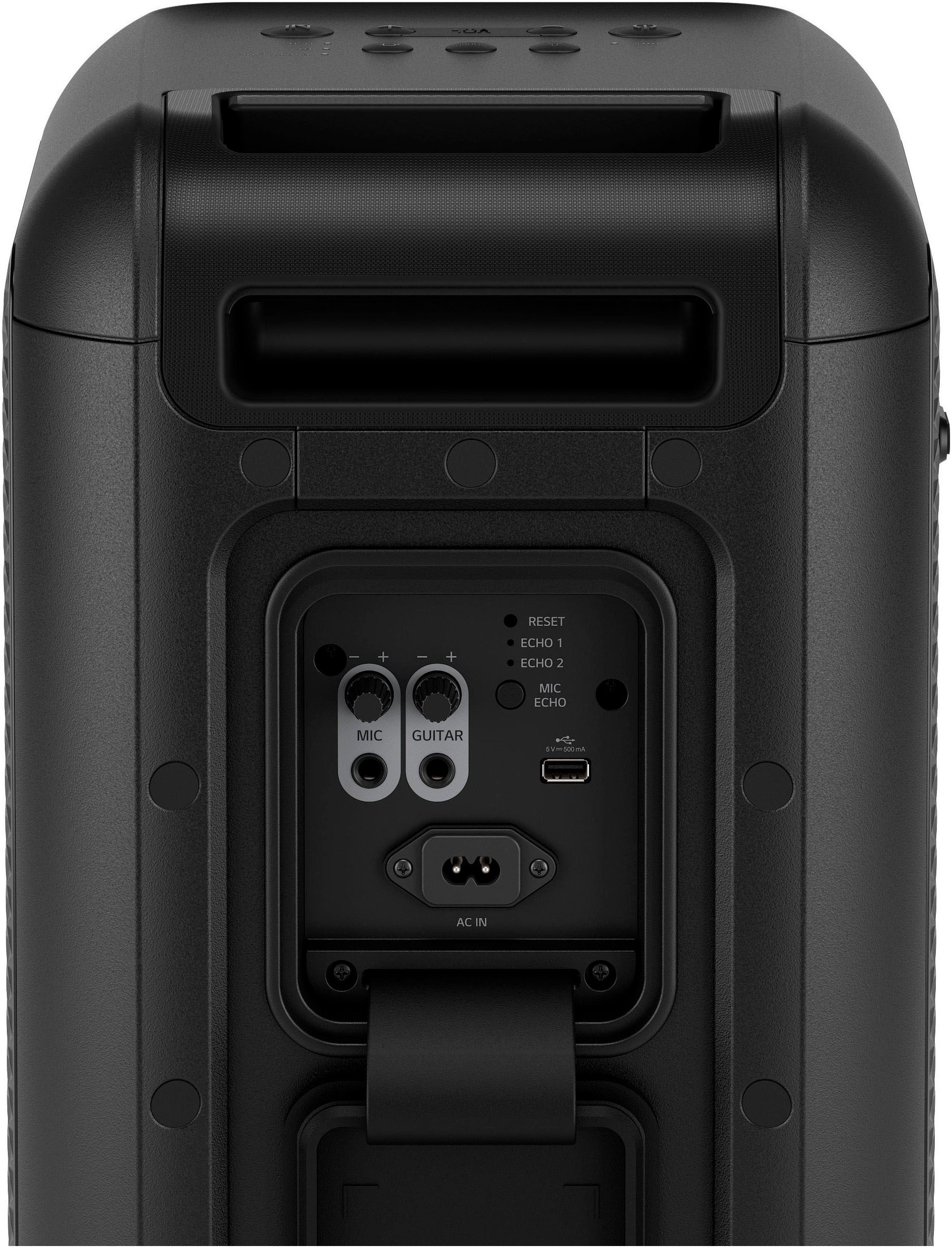 LG Party-Lautsprecher »XBOOM DXL7T« 2.1 (Bluetooth 2.1 Soundsystem | App-Steuerung | Beleuchtungseffekte | DJ-Funktionen | Equalizer | Karaoke-fähig | Multipoint Anbindung | Wireless Party Connect 250 W)