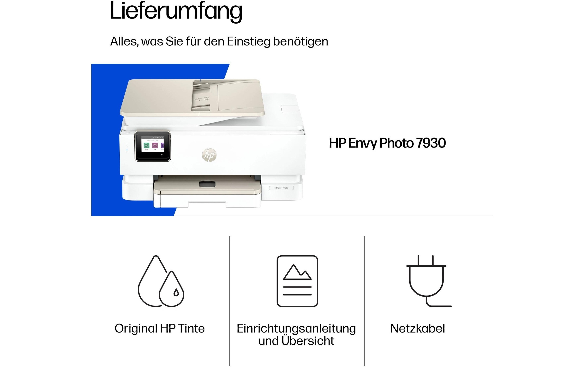 HP Multifunktionsdrucker »Envy Photo 7934 All-in-One«
