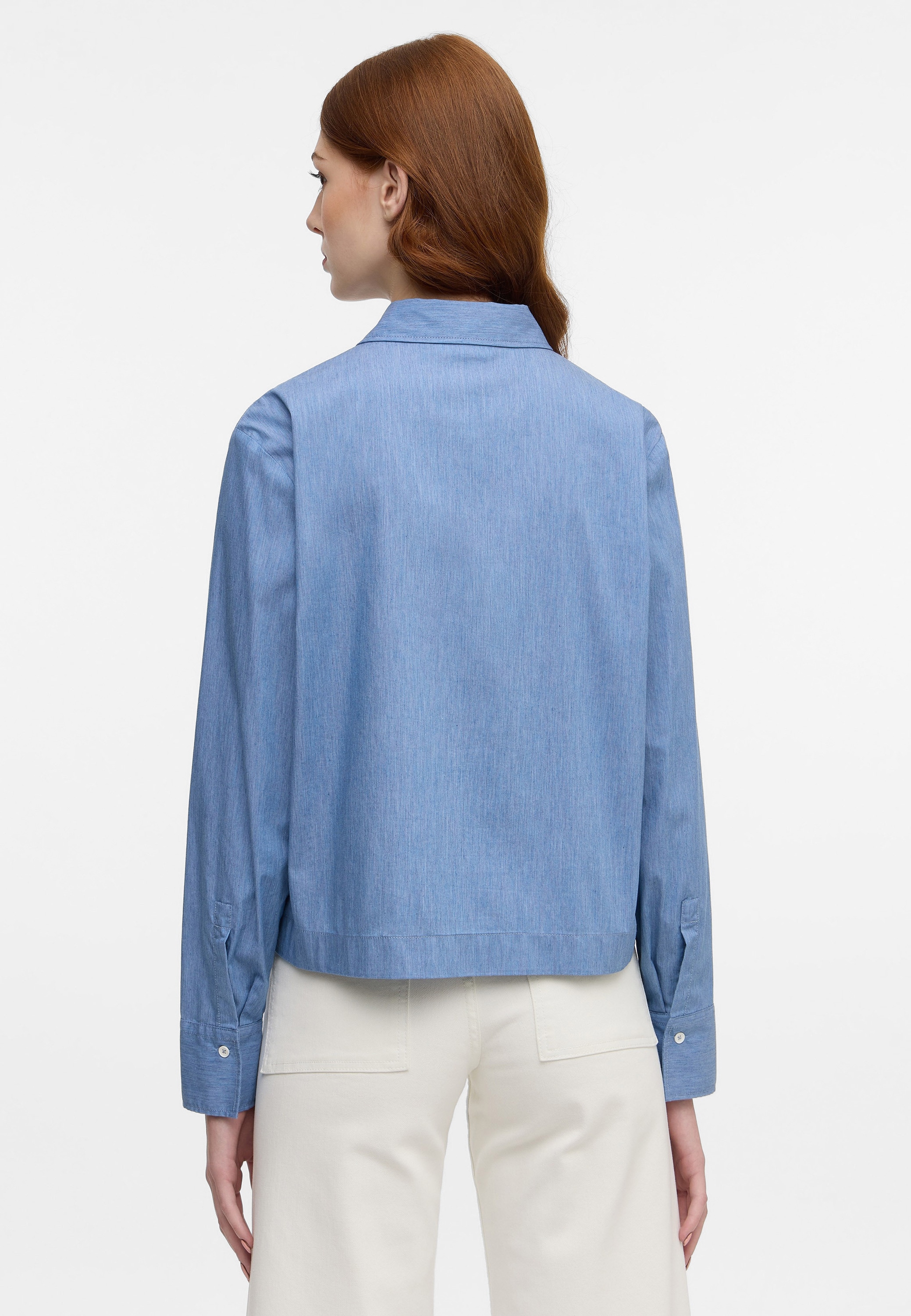 Eterna Hemdbluse »LOOSE FIT« EASY IRON (bügelleicht)