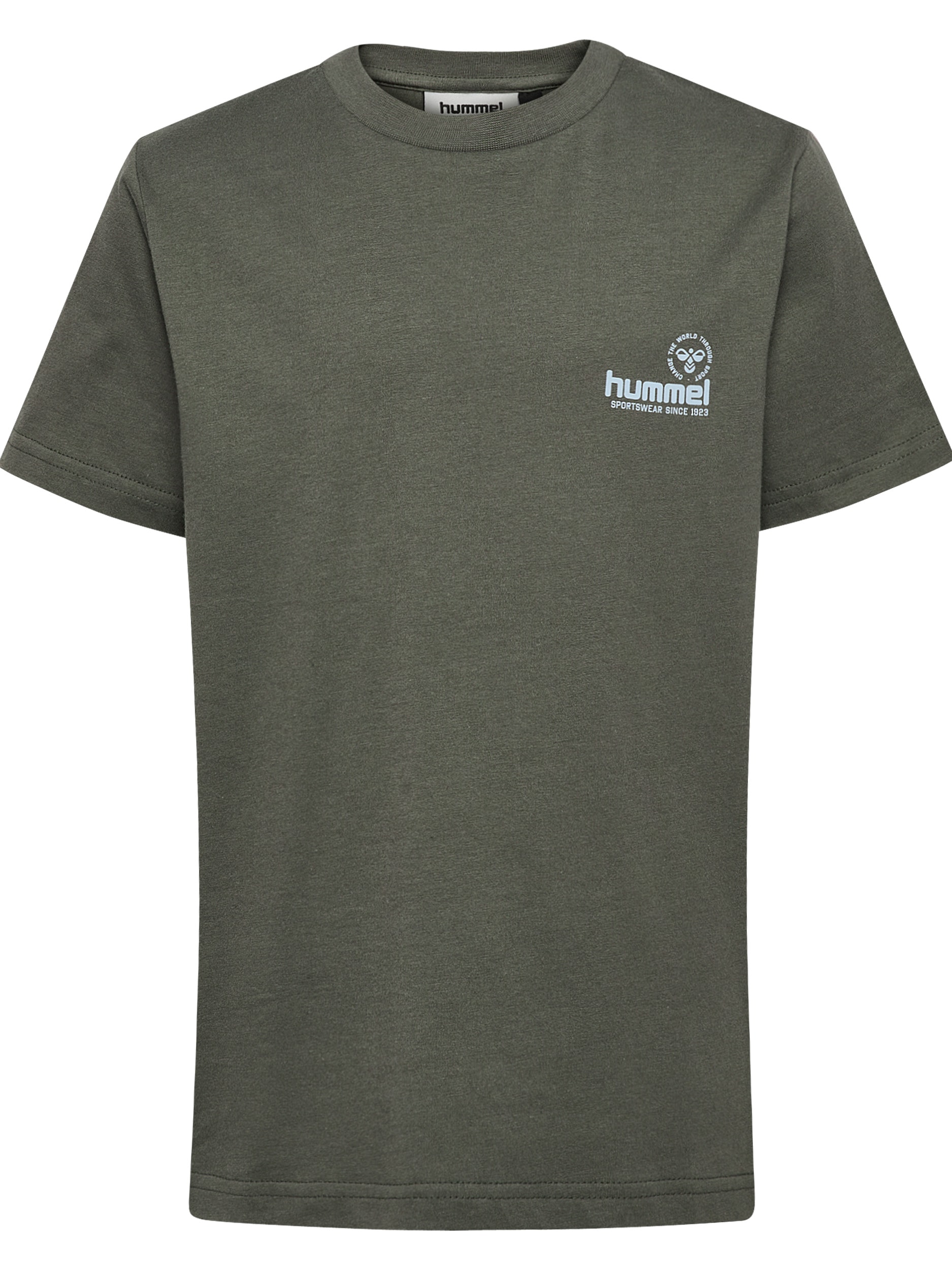 hummel T-shirt »HMLJR REG GRAPHIC T-SHIRT S/S« coupe normale, pour enfants et adolescents, en coton