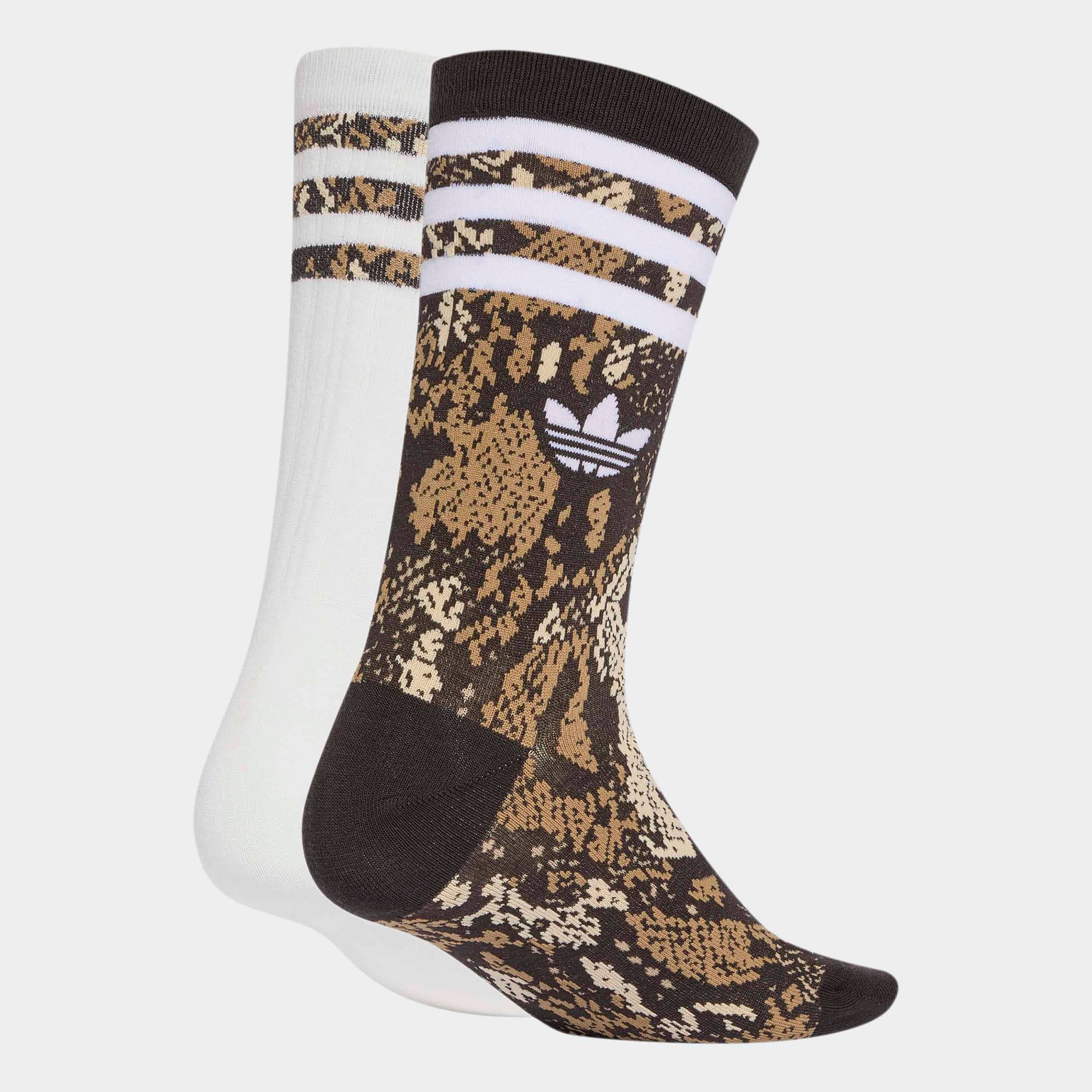 adidas Originals Sportsocken »SNAKE GRAPHIC CREW, 2 PAAR« 2 Paar tlg. mit Schlangenlederprint, aus Polyester, Baumwolle und Polyamid