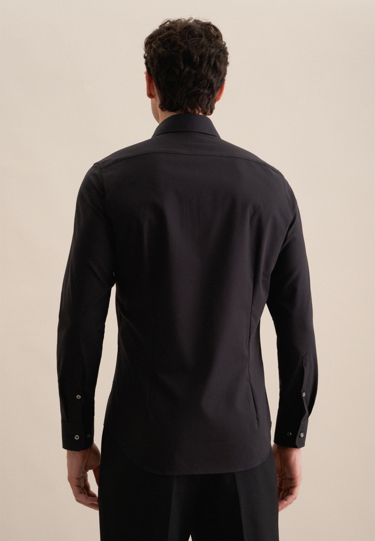 seidensticker Chemise d'affaires »Slim« Slim 1/1 Kentkragen Uni