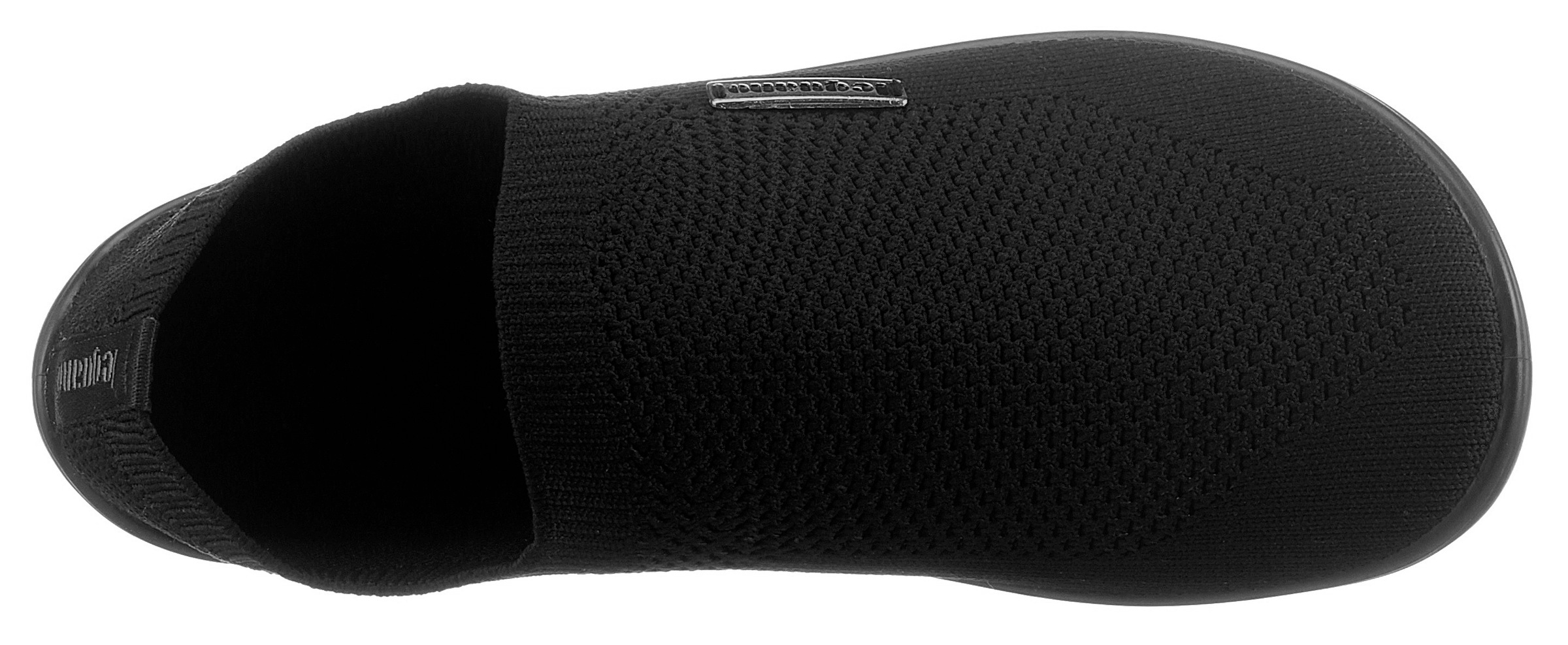 Leguano Barfussschuh »SCIO«  Slipper, Freizeitschuh, Bequemschuh mit seitlichem Logo-Emblem