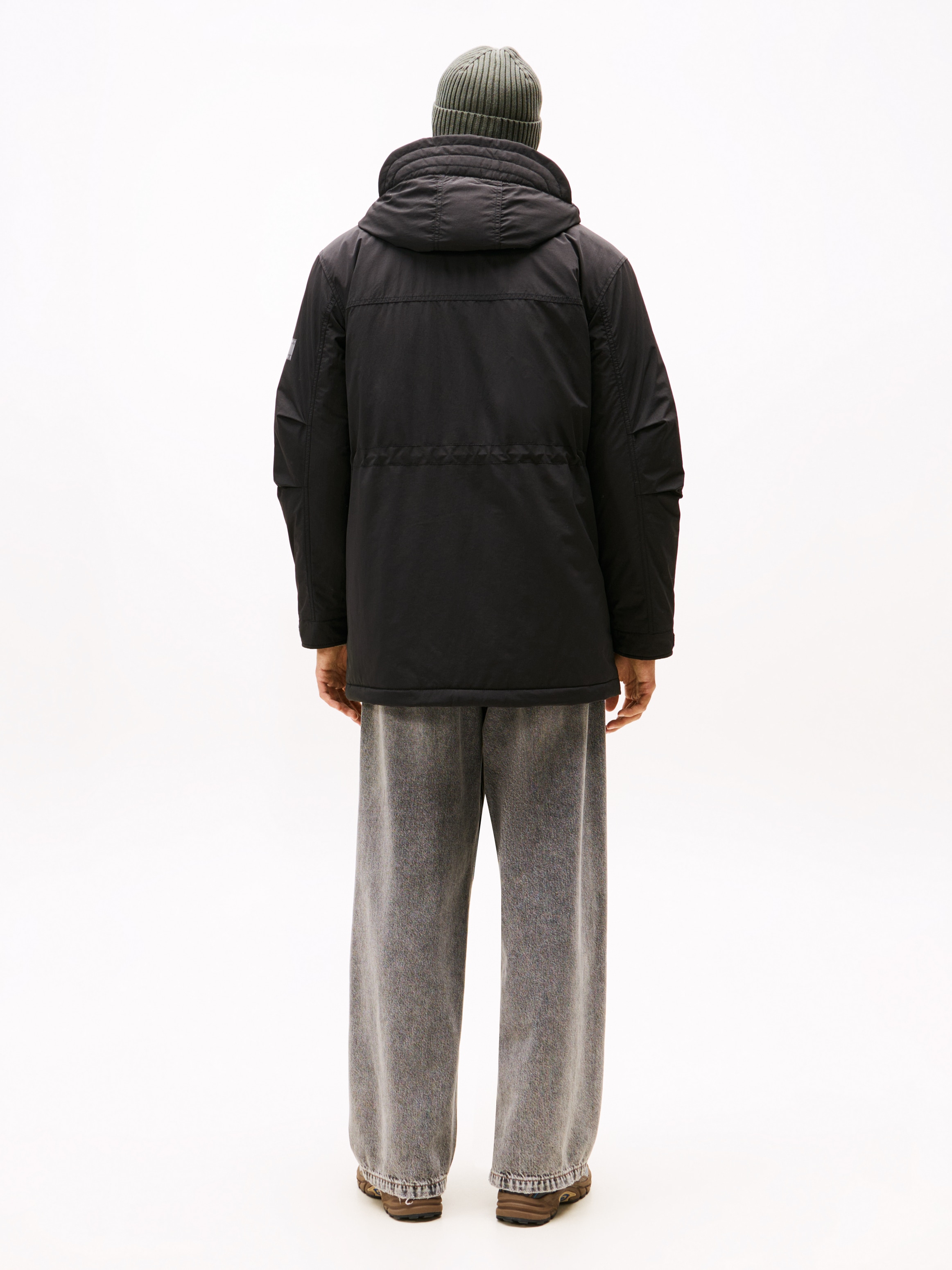 Tommy Jeans Parka »TJM CITY READY« avec capuche hydrofuge, coupe décontractée, avec capuche rigide, veste d'hiver