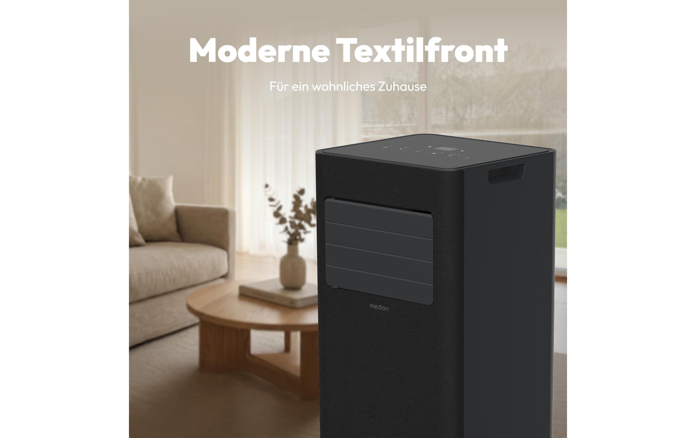 Medion® Klimagerät »E902 (MD 100137) 340 m³« Smarte mobile Klimaanlage mit App-Steuerung