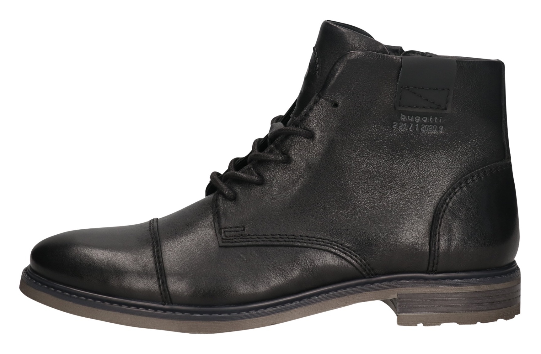 bugatti Bottines à lacets  Stiefel, Schnürstiefelette, Business-Boots mit Reissverschluss