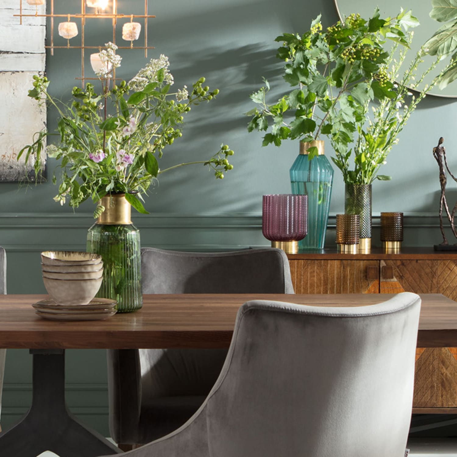 Kare Design Tischvase »Vase Barfly Green 30cm«