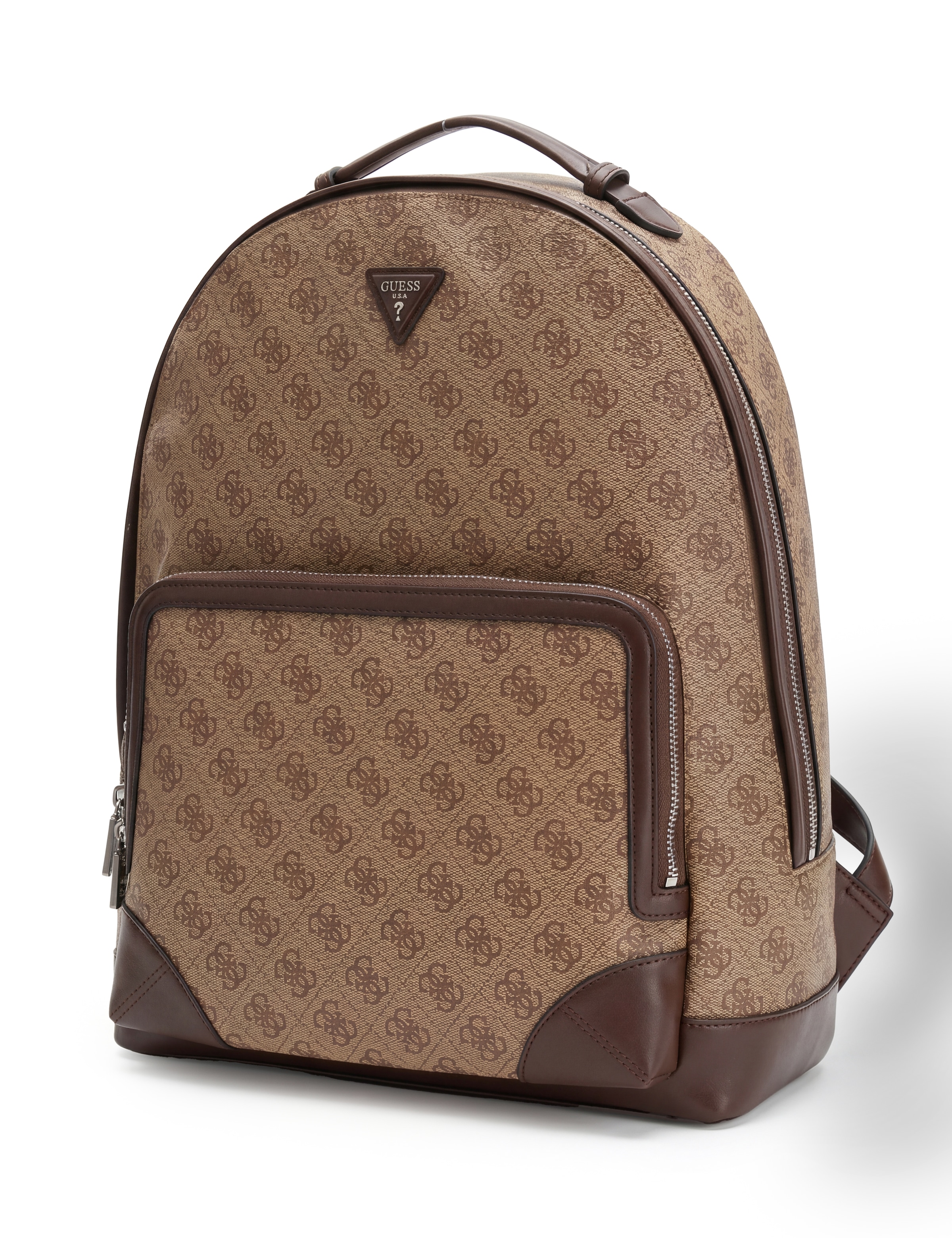 Guess Sac à dos »MILANO BACKPACK« Cityrucksack, Freizeitrucksack mit Reissverschluss-Vordertasche