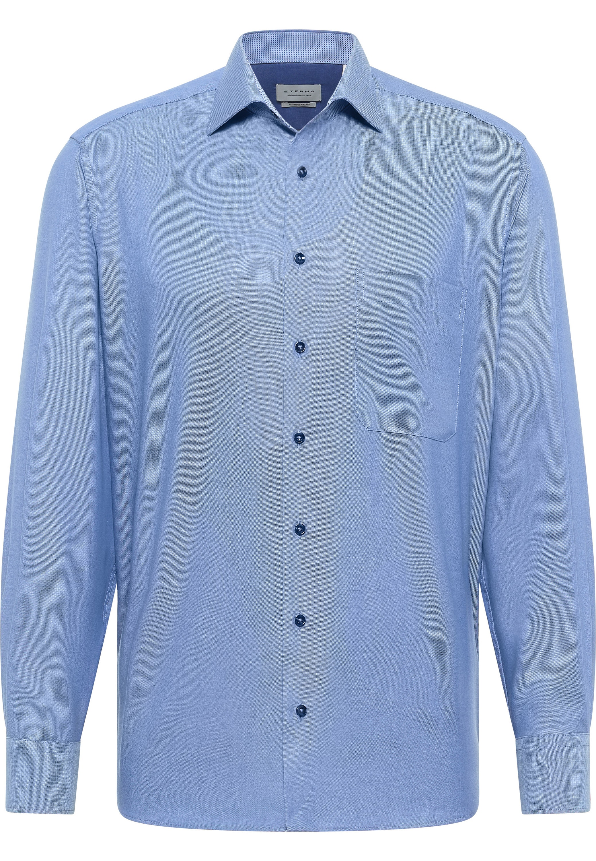 Eterna Langarmhemd »COMFORT FIT« NON IRON (bügelfrei)