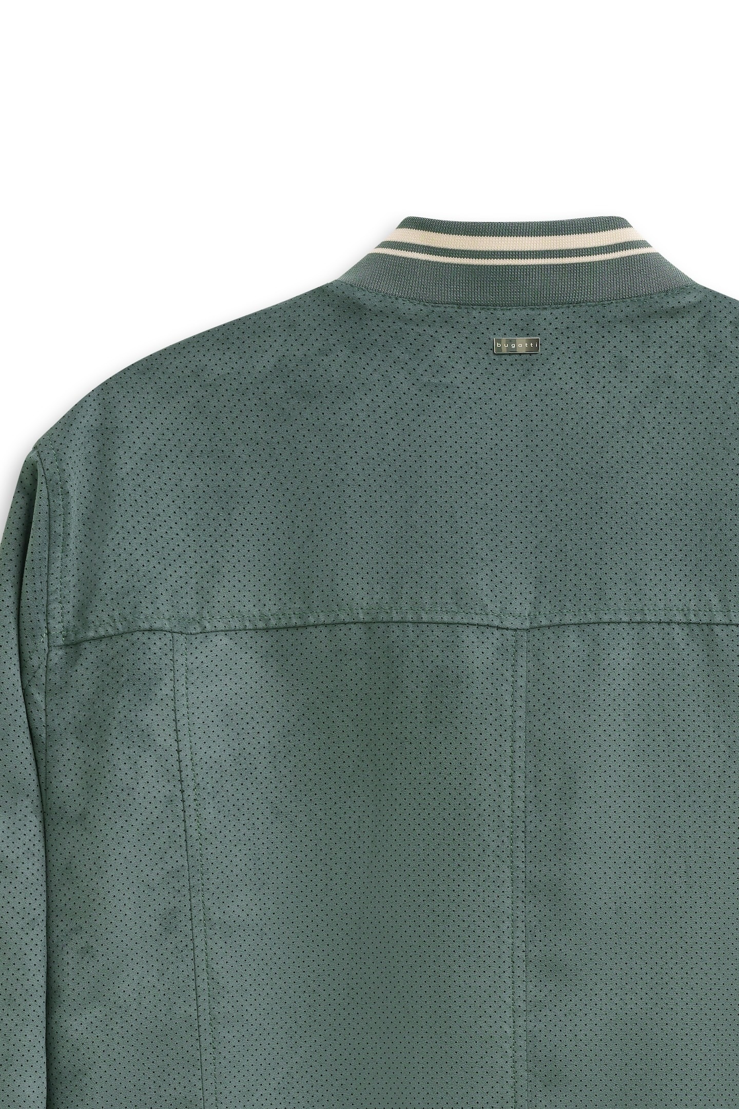 bugatti Collegejacke »Regular Fit« wasserabweisend trotz leicht perforiertem Oberstoff