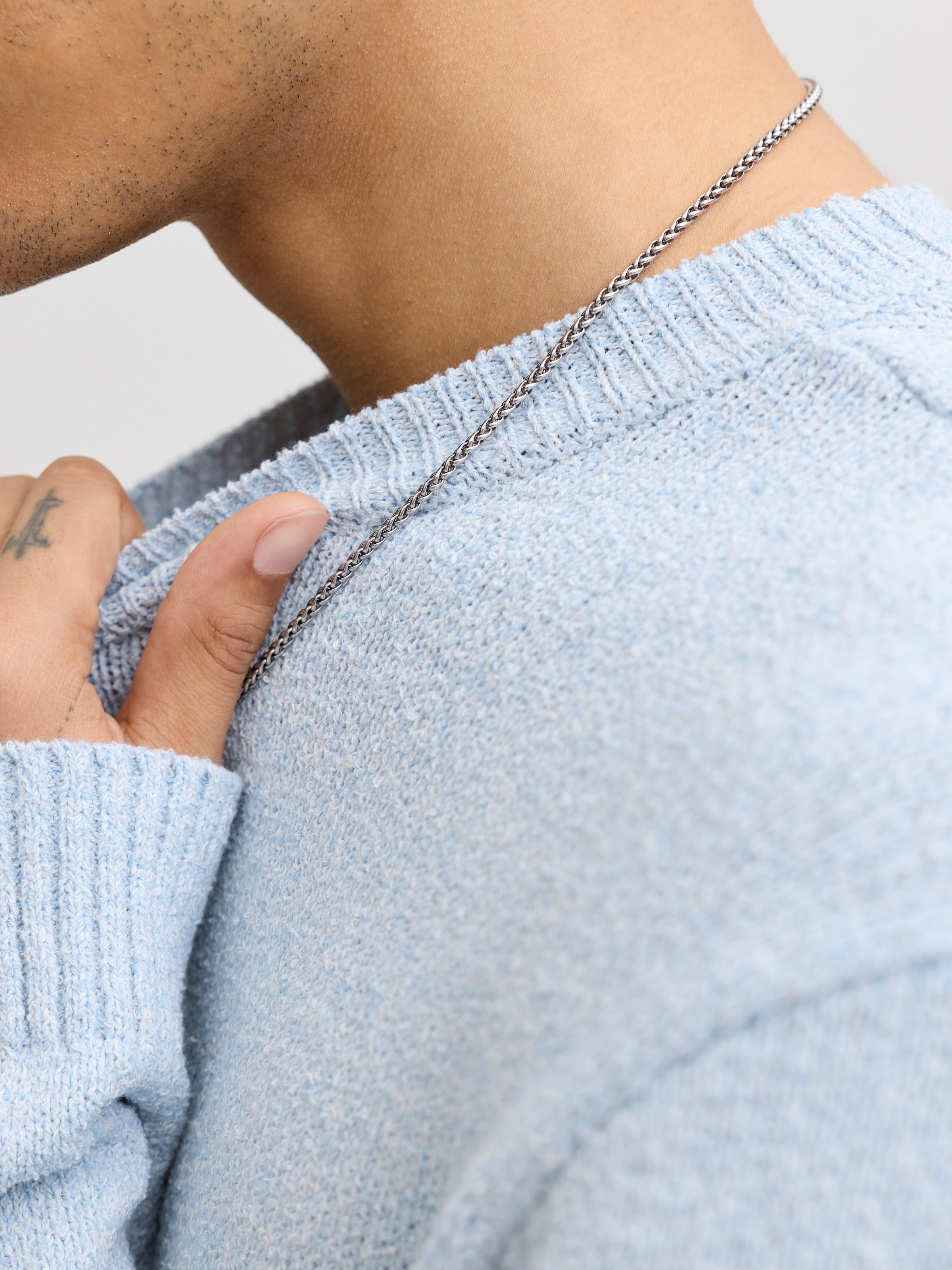 Jack & Jones Pull à col rond »JORNORREBRO CATSKILLS KNIT CREW NECK SN«