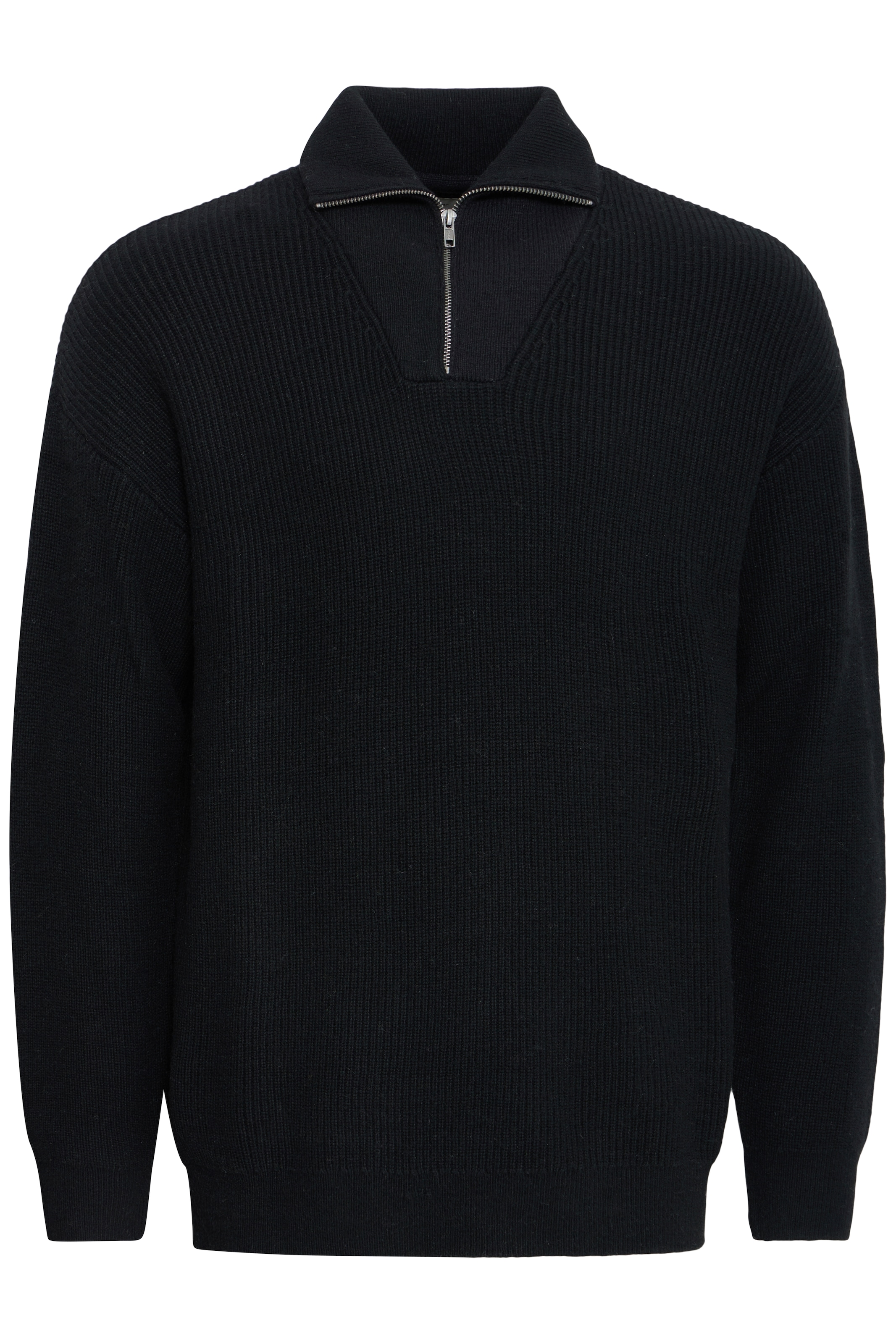 Blend Troyer »BHBOS KNIT HALFZIPP« mélange de matières, coupe décontractée
