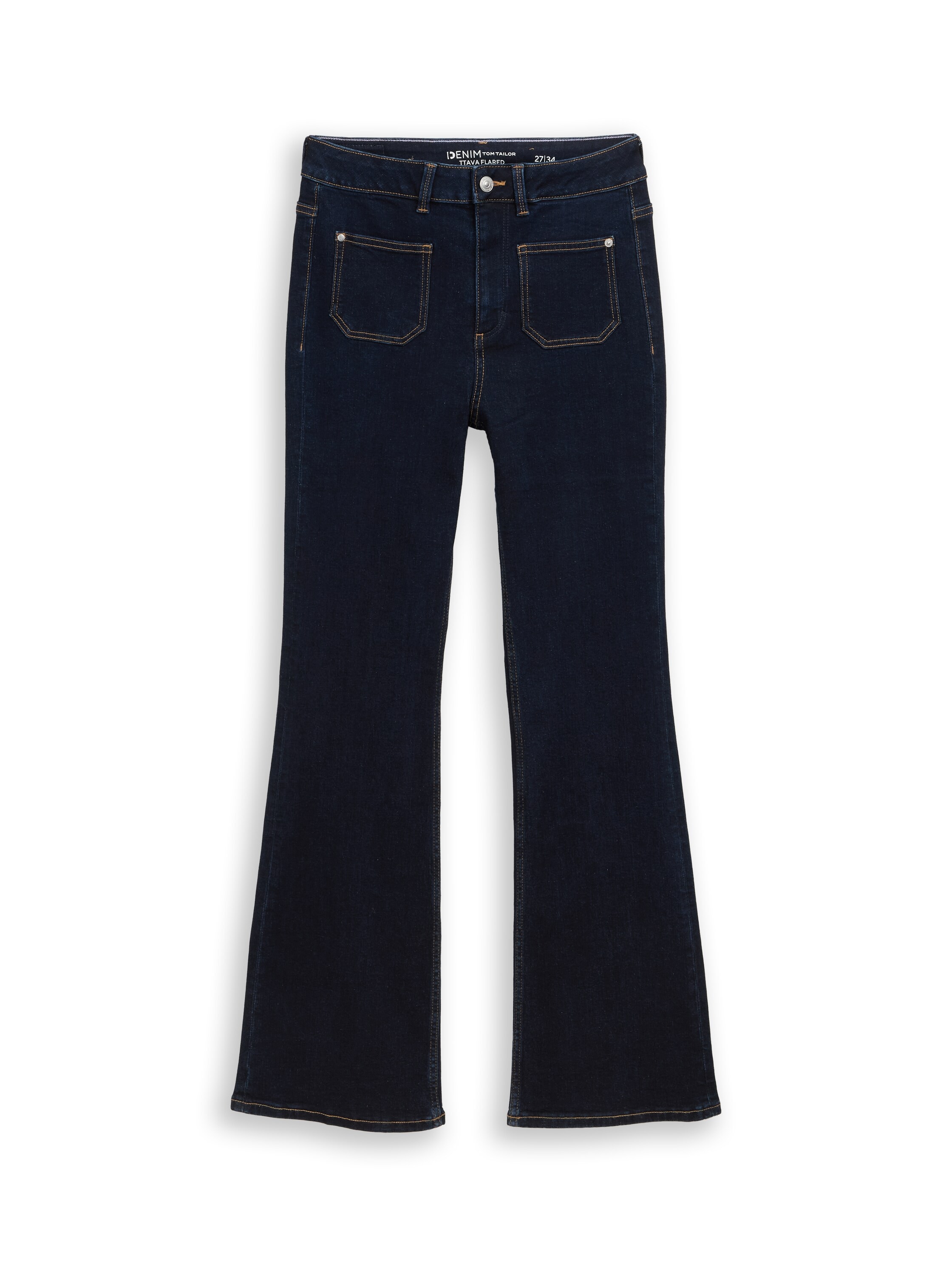 TOM TAILOR Denim Bootcut-Jeans »AVA« mit Taschen