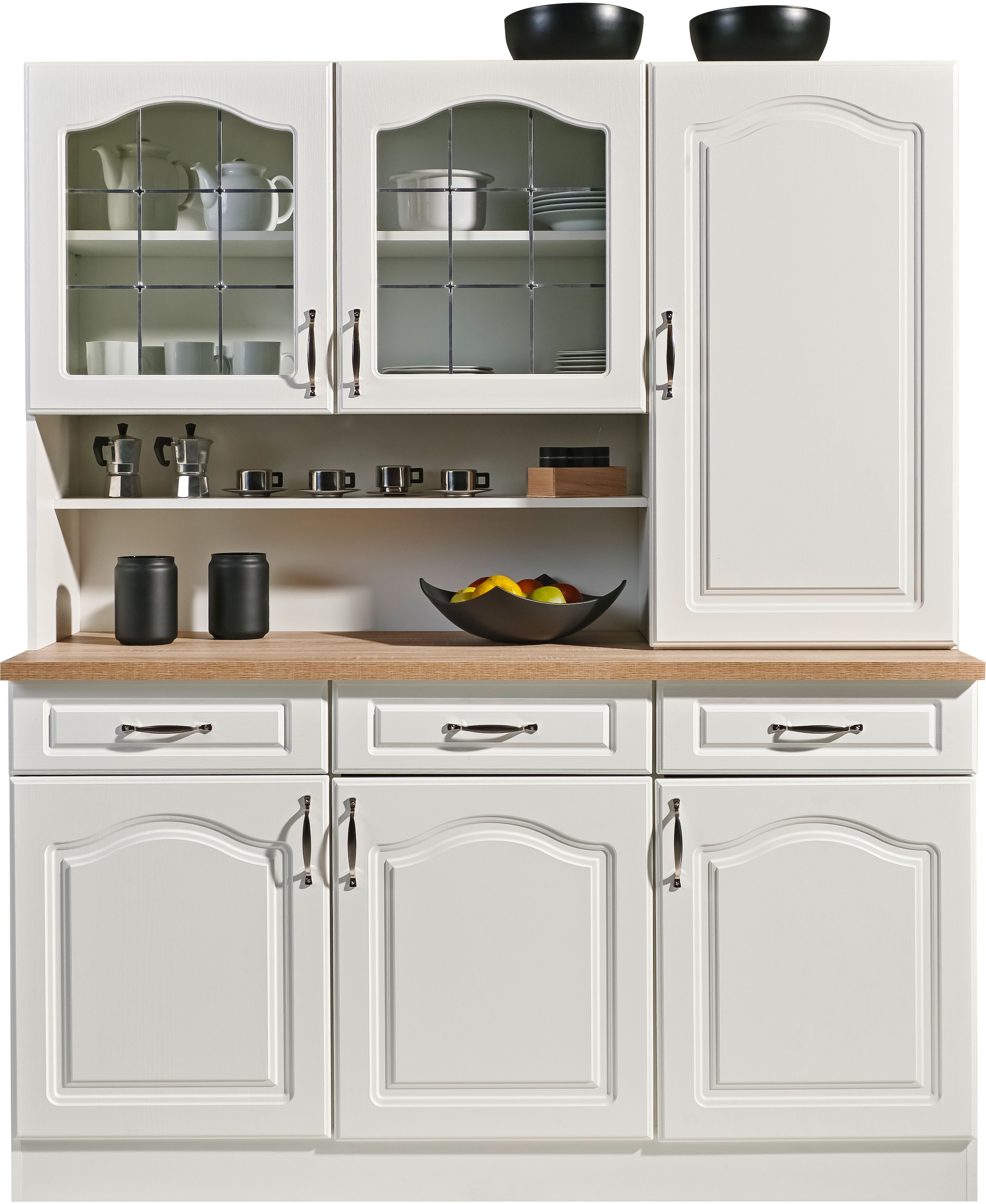 wiho Küchen Buffet de cuisine »Linz« 150 cm breit, in Landhaus-Optik