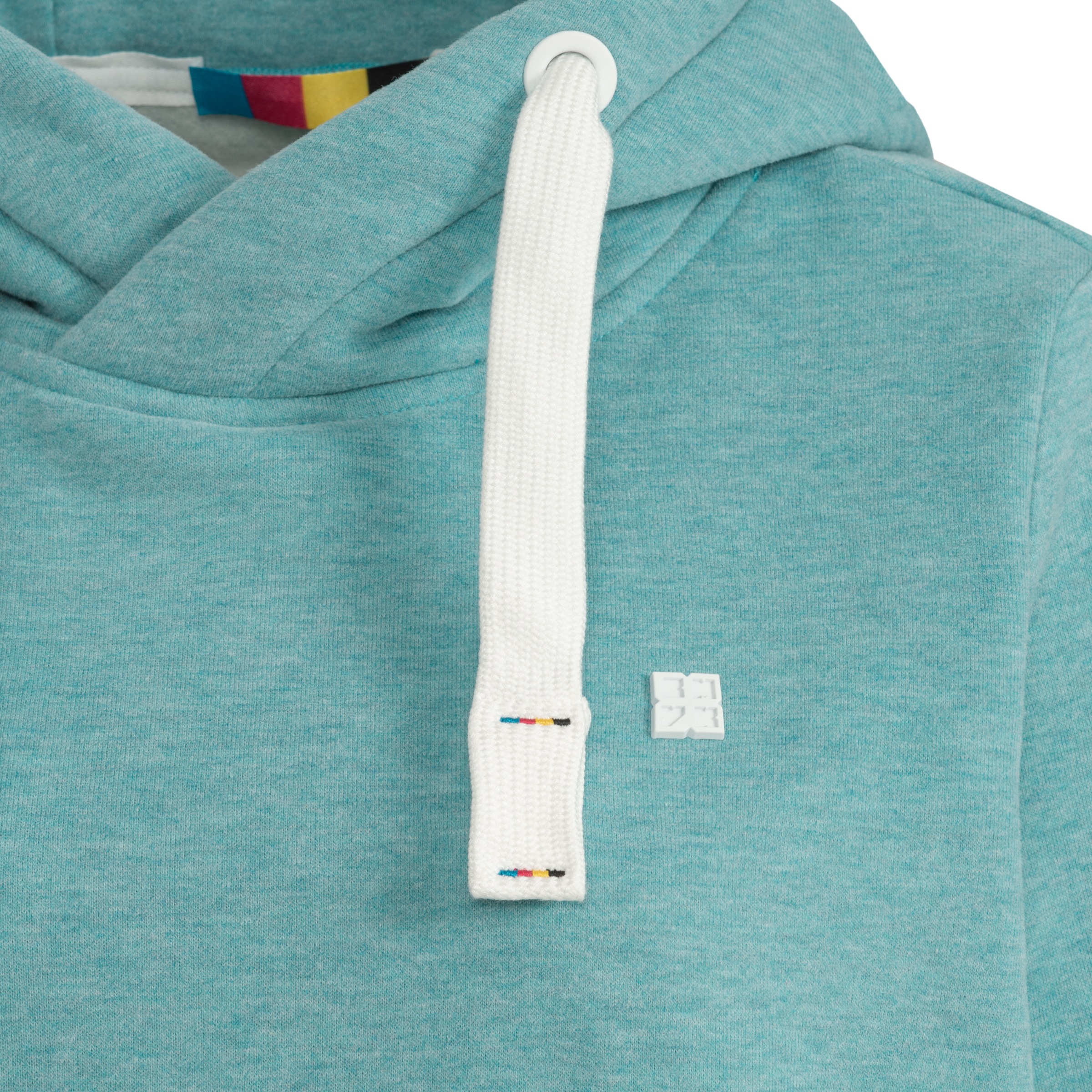 DEPROC Active Kapuzensweatshirt »HildaCMYK II WOMEN«, weiche Fleecejacke mit Kängurutasche
