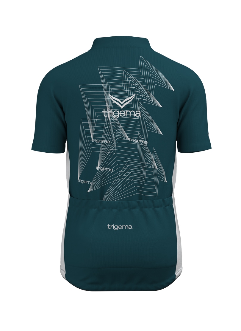 Trigema Polo »TRIGEMA Fahrradjacke mit Spiralförmigen Design« 1