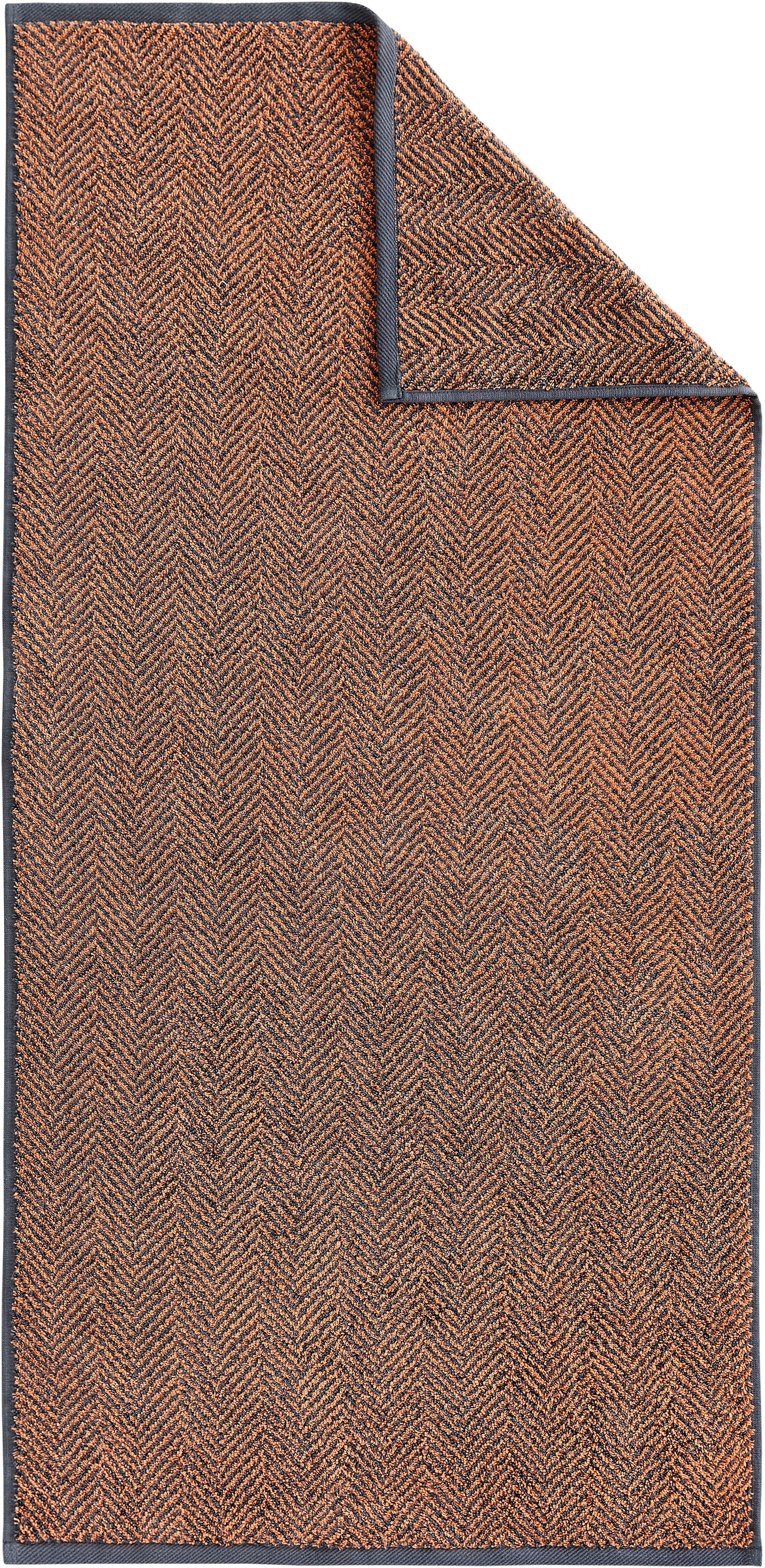 Dyckhoff Handtuch Set »Golden Shades Herringbone« Set 6 Stk. Walkfrottier 4 Handtücher (50x100cm), 2 Duschtücher (70x140cm)