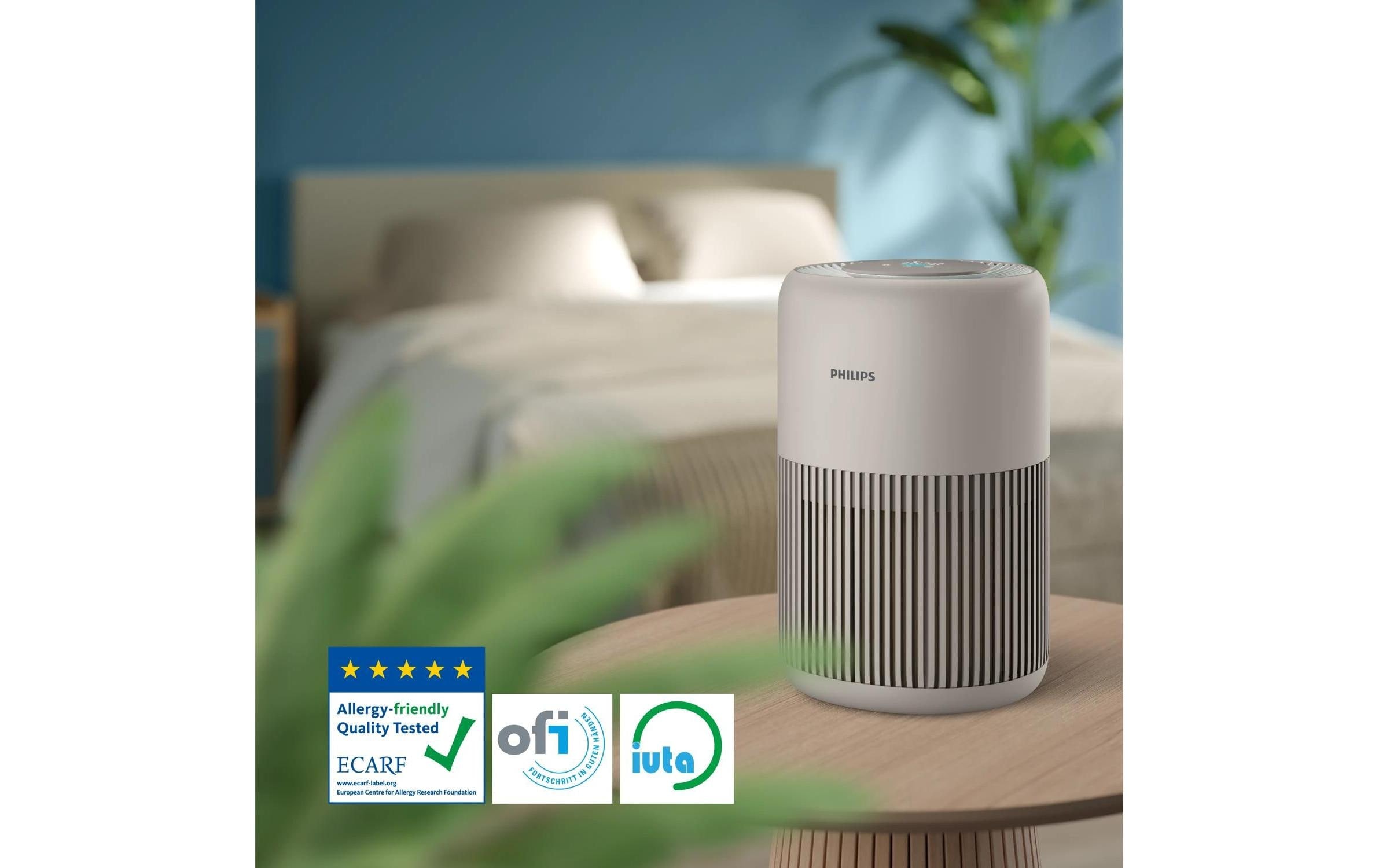 Philips Luftreiniger »PureProtect Mini 900 Series, Luftreinigungsrate 250 m³/h« für 65 qm Räume 2-Schichten-HEPA-Filtersystem, leise, AC0920/10