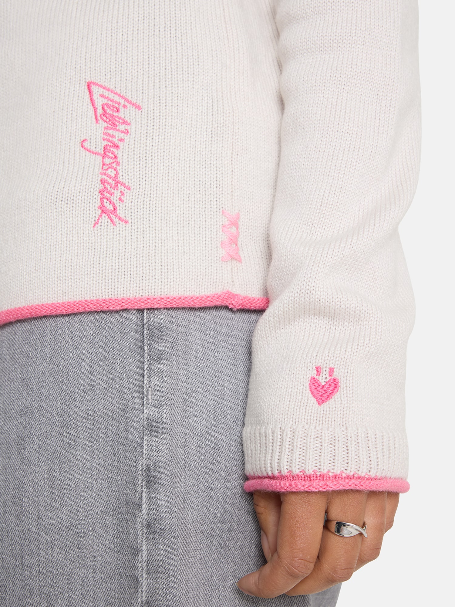 Lieblingsstück Pull à capuche »PinarL« avec cachemire